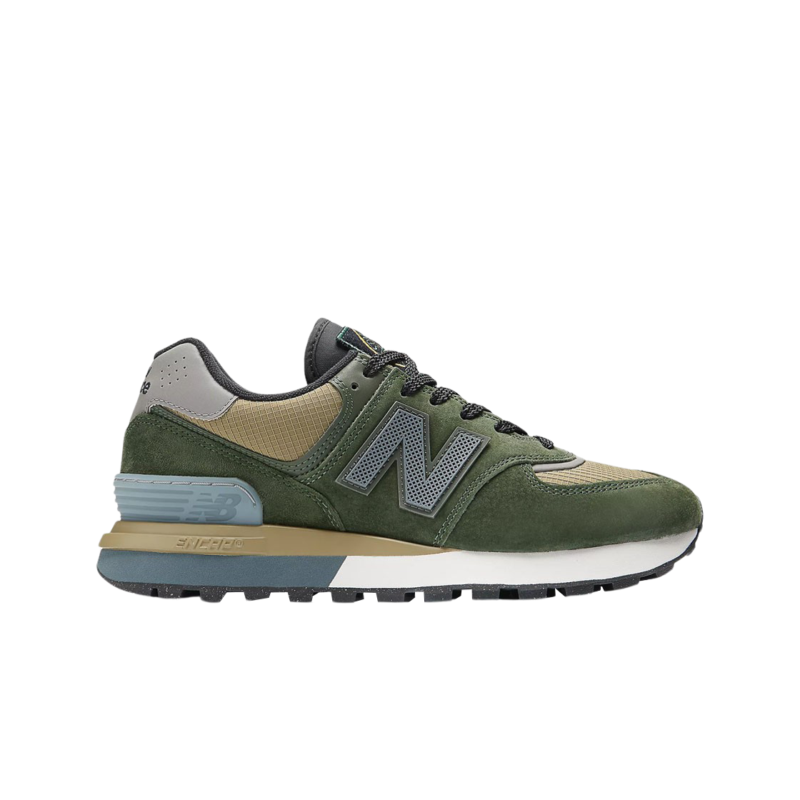 뉴발란스 x 스톤 아일랜드 574 레거시 다크 그린(New Balance x Stone Island 574 Legacy Dark Green)