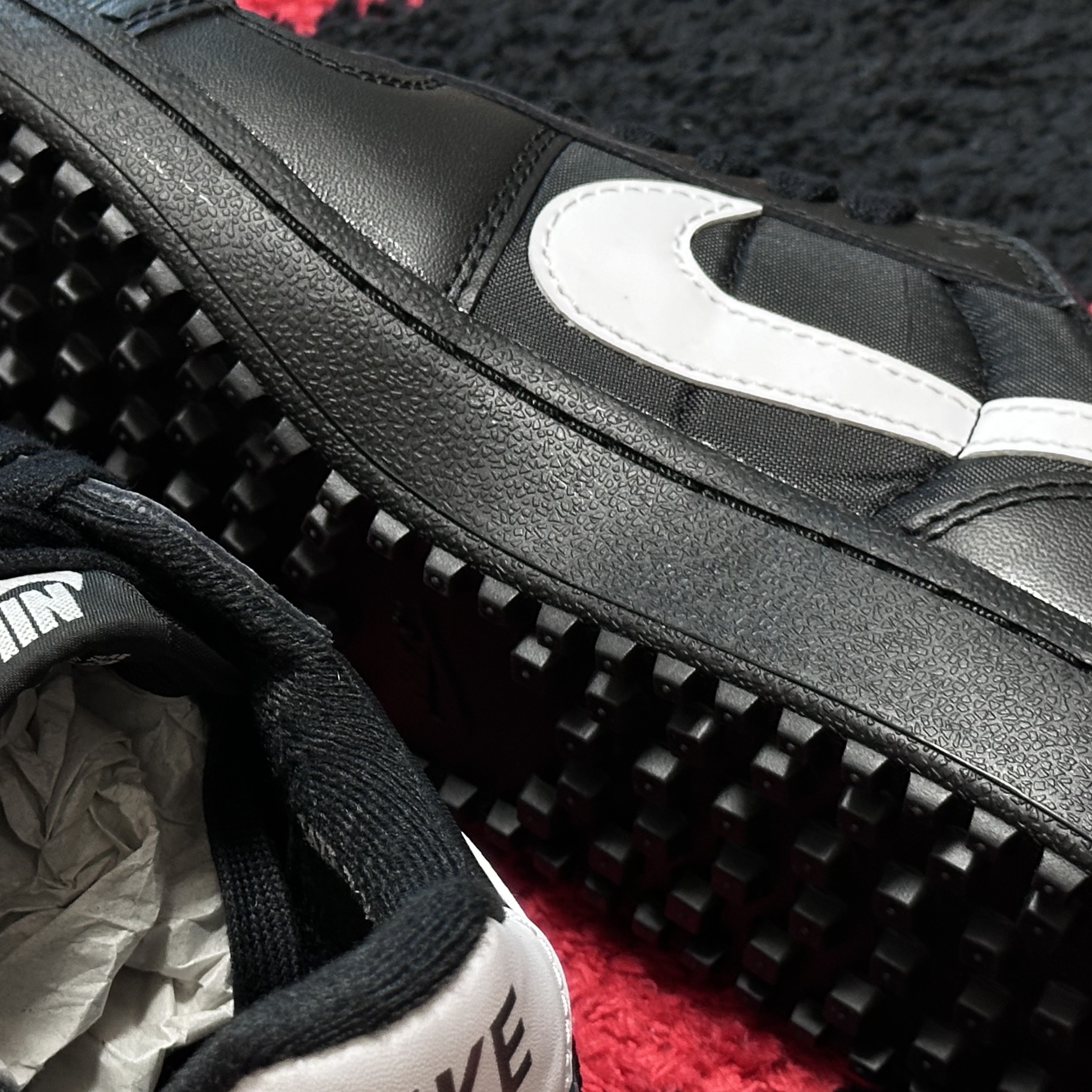 Nike Field General 82 SP Black and White 착용 스타일