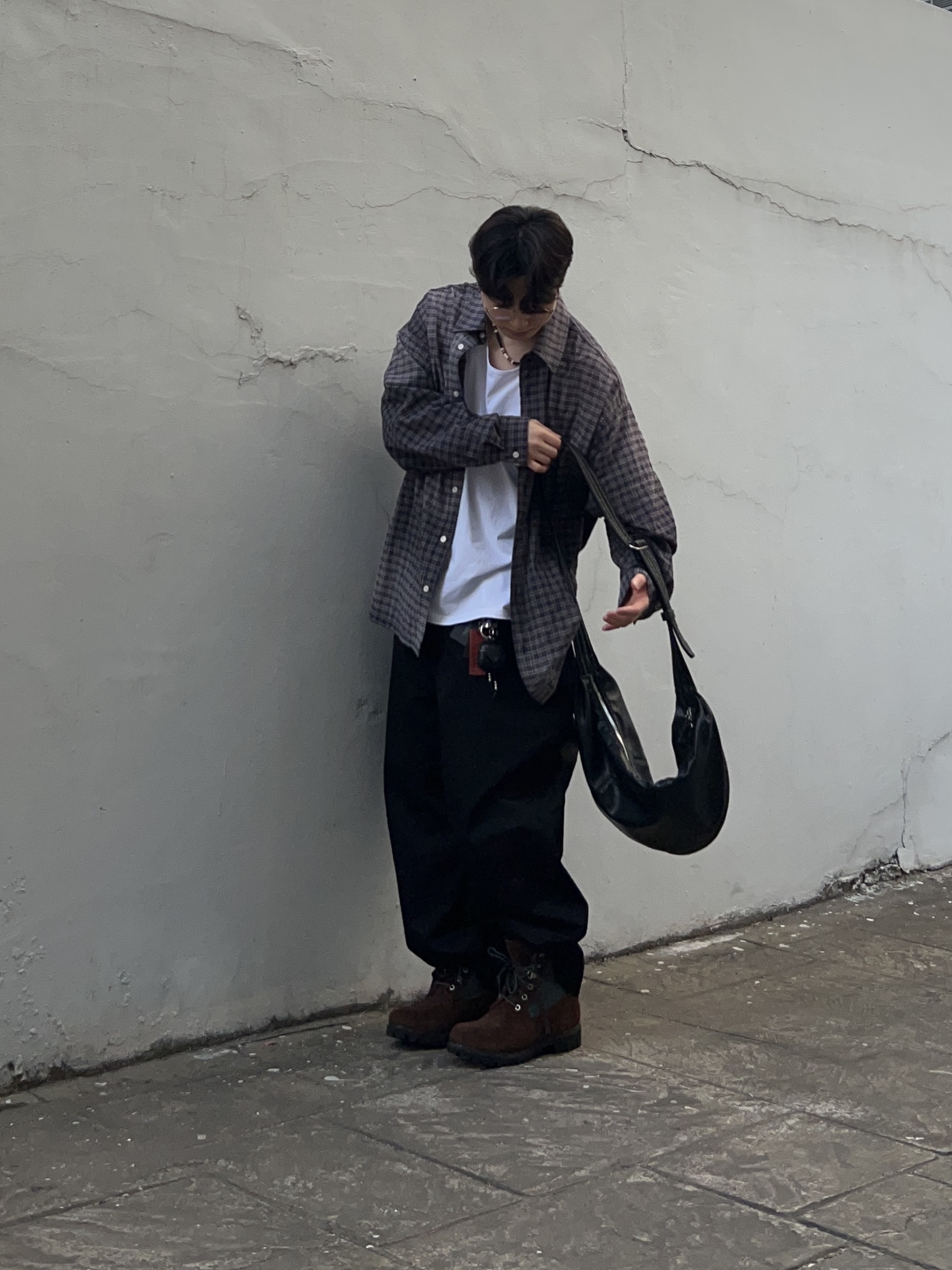 Timberland x Thisisneverthat 6 inch Boot Brown - Wide 착용 스타일 - 3