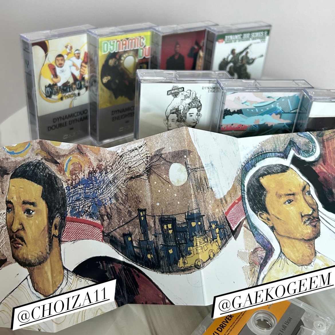Dynamicduo Cassette Tape Full Box 착용 스타일 - 5