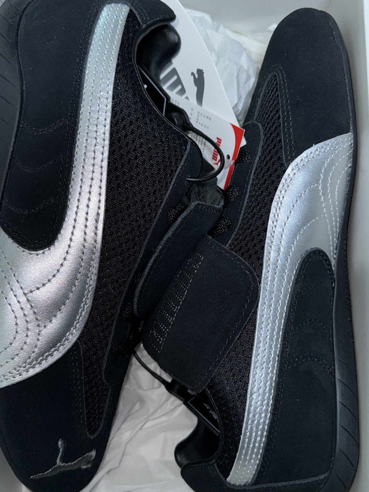 Puma x Open Yy Speedcat Black Shadow Gray 착용 스타일