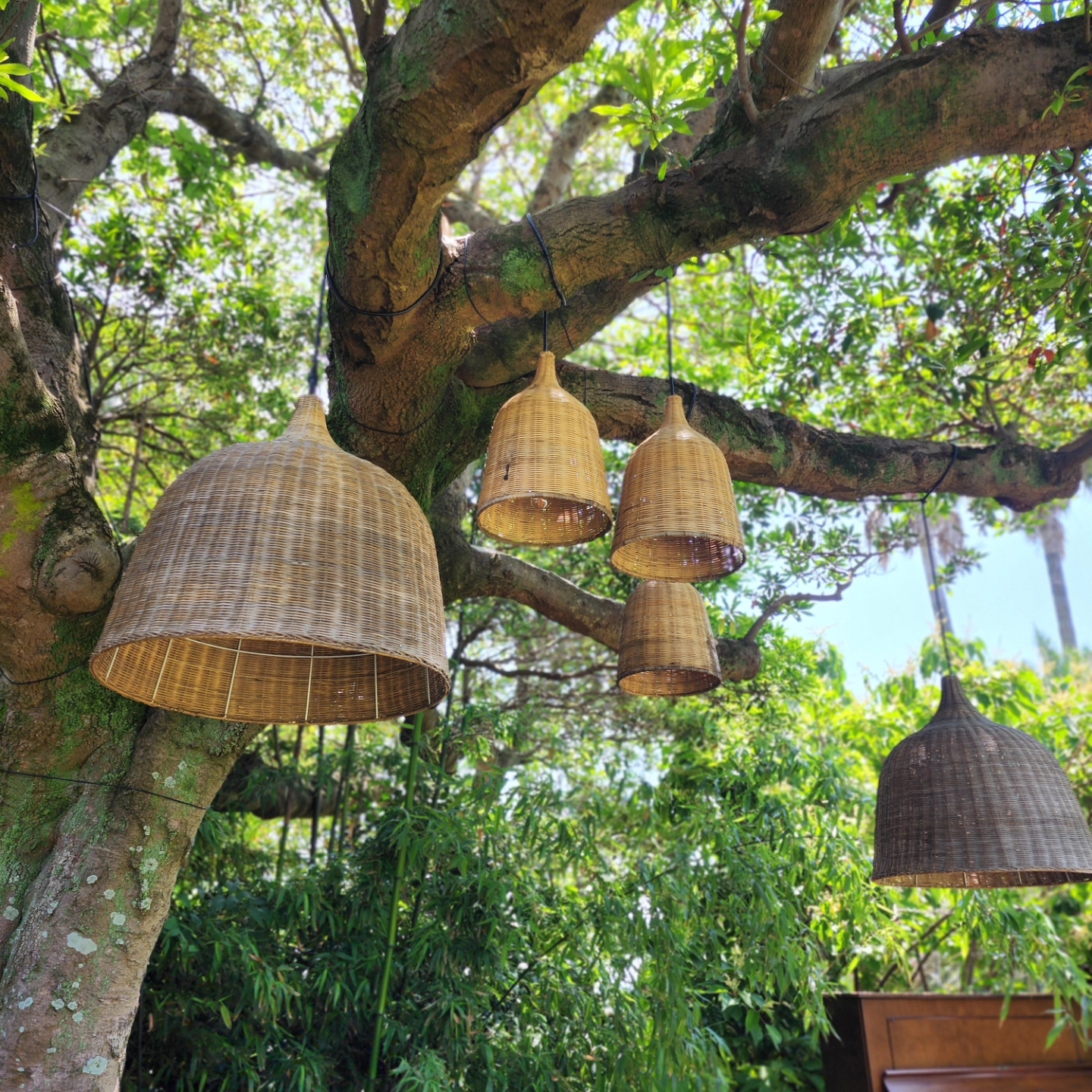 (W) Jordan 1 x Travis Scott Retro Low OG SP Canary, Uniqlo x Marni Wide Fit Boxy Short Pants Pattern Blue - KR 착용 스타일 - 4