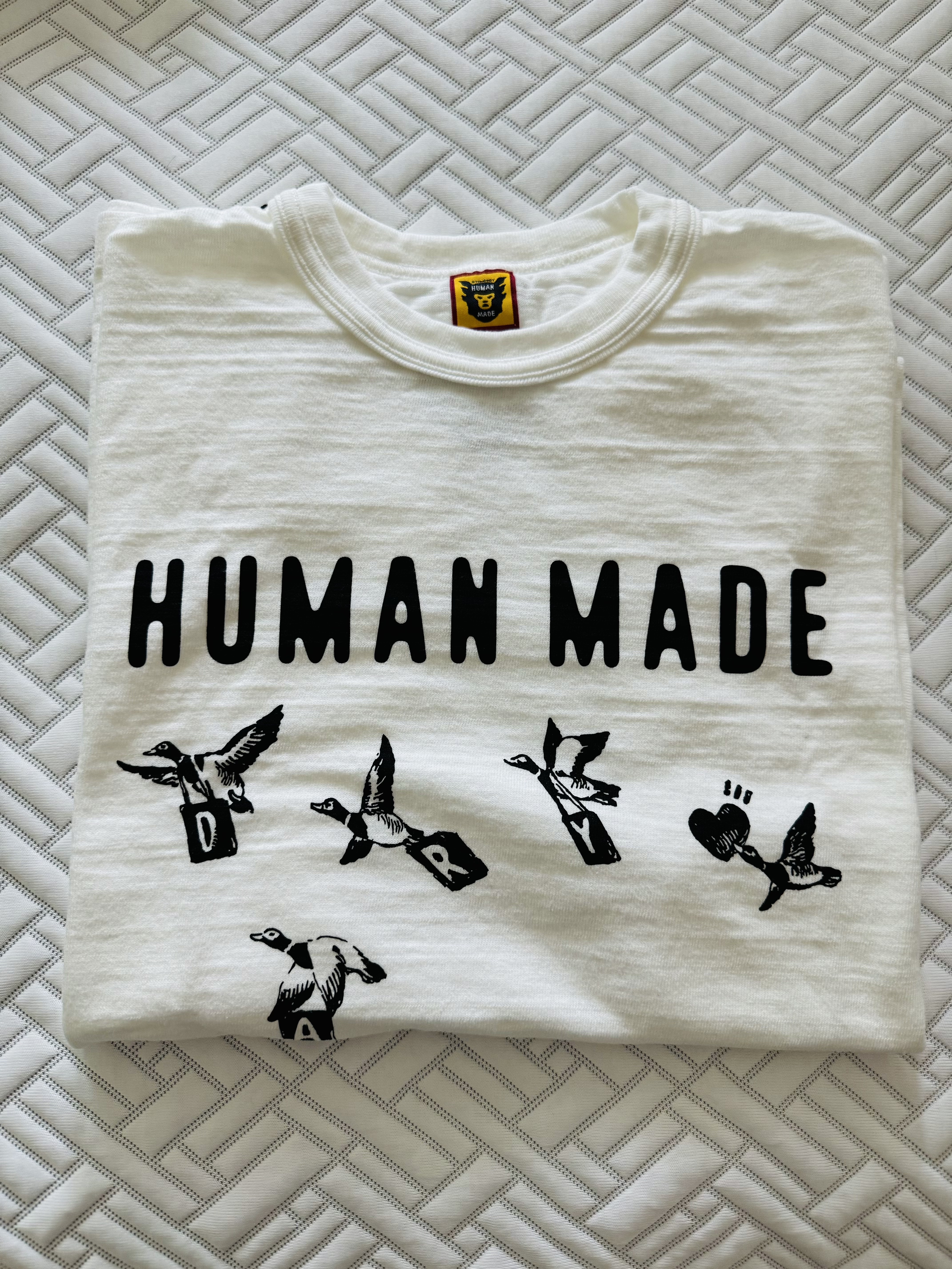 Human Made Graphic T-Shirt #17 White 착용 스타일