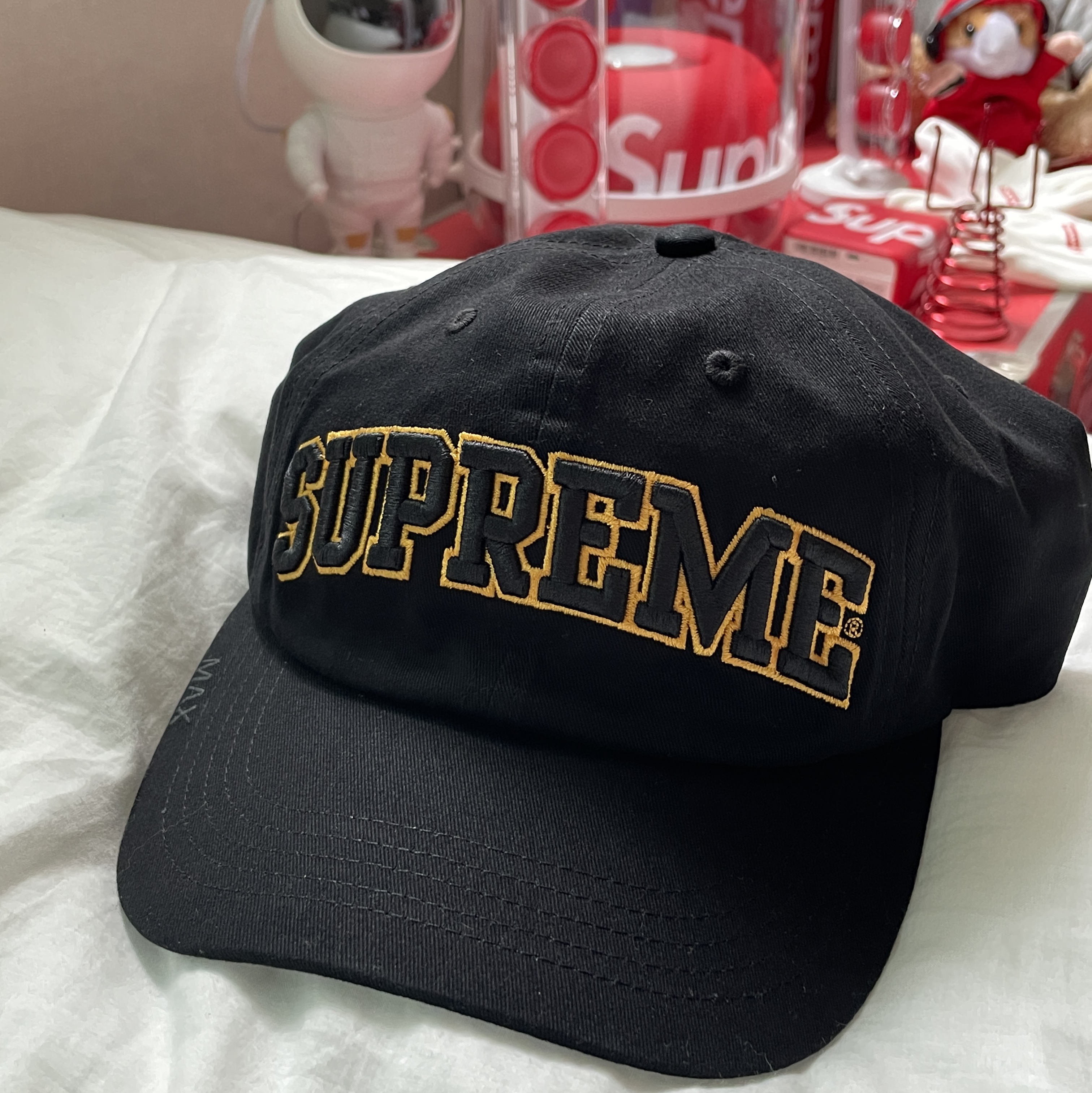 Supreme Difference 6-Panel Black - 24SS, Supreme Difference 6-Panel Timber Camo - 24SS 착용 스타일 - 1