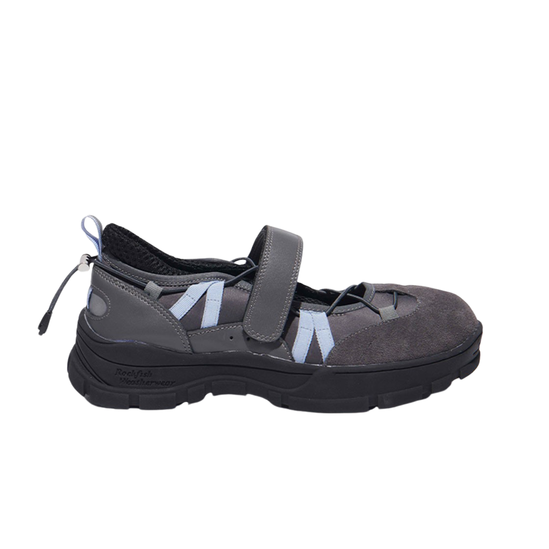 (W) 락피쉬웨더웨어 브린 벨크로 스니커즈 다크 그레이