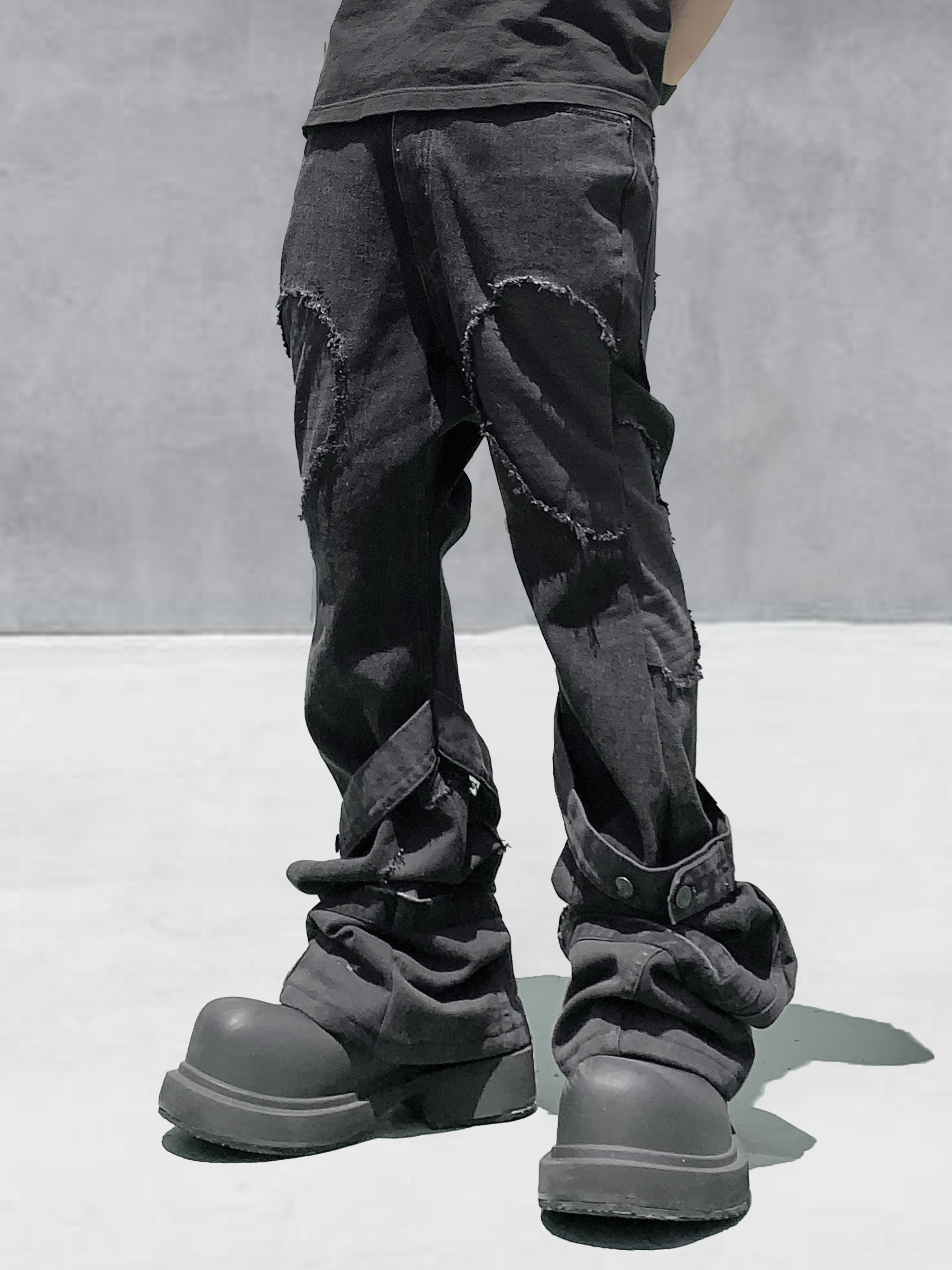 Balenciaga Steroid Derby Black 착용 스타일 - 5