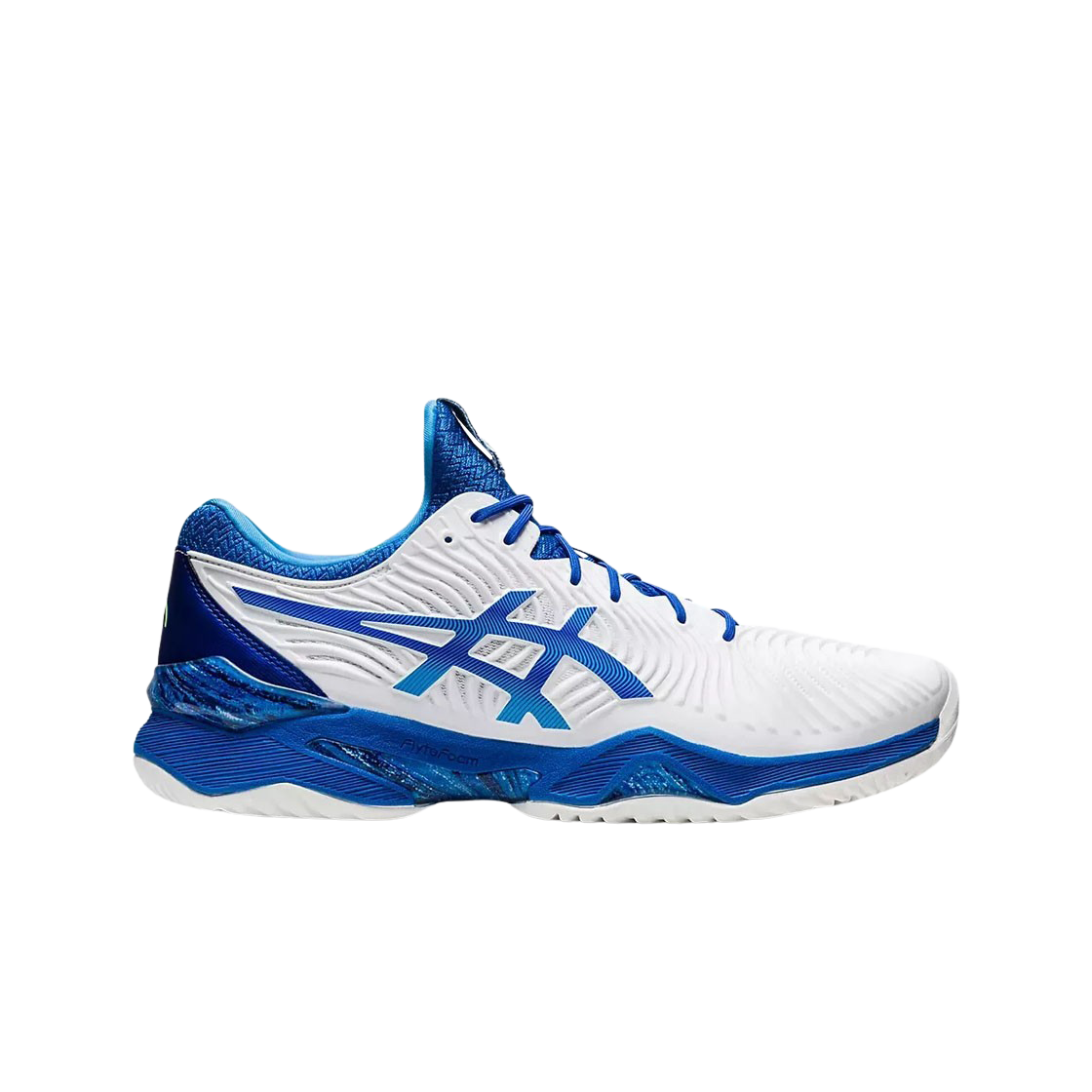 1041A343-960 Asics Court FF 2 Novak White Tuna Blue