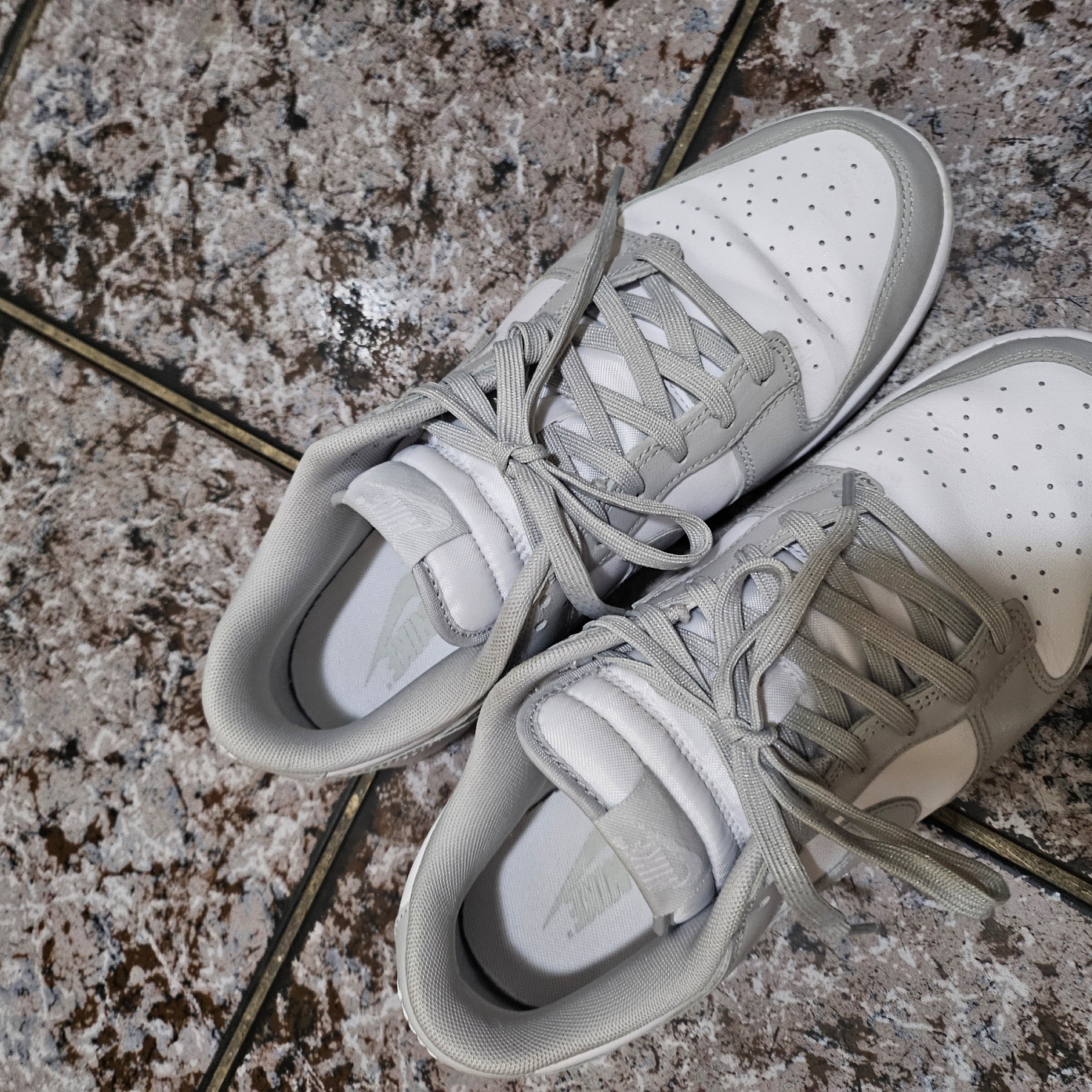 Nike Dunk Low Retro Grey Fog 착용 스타일
