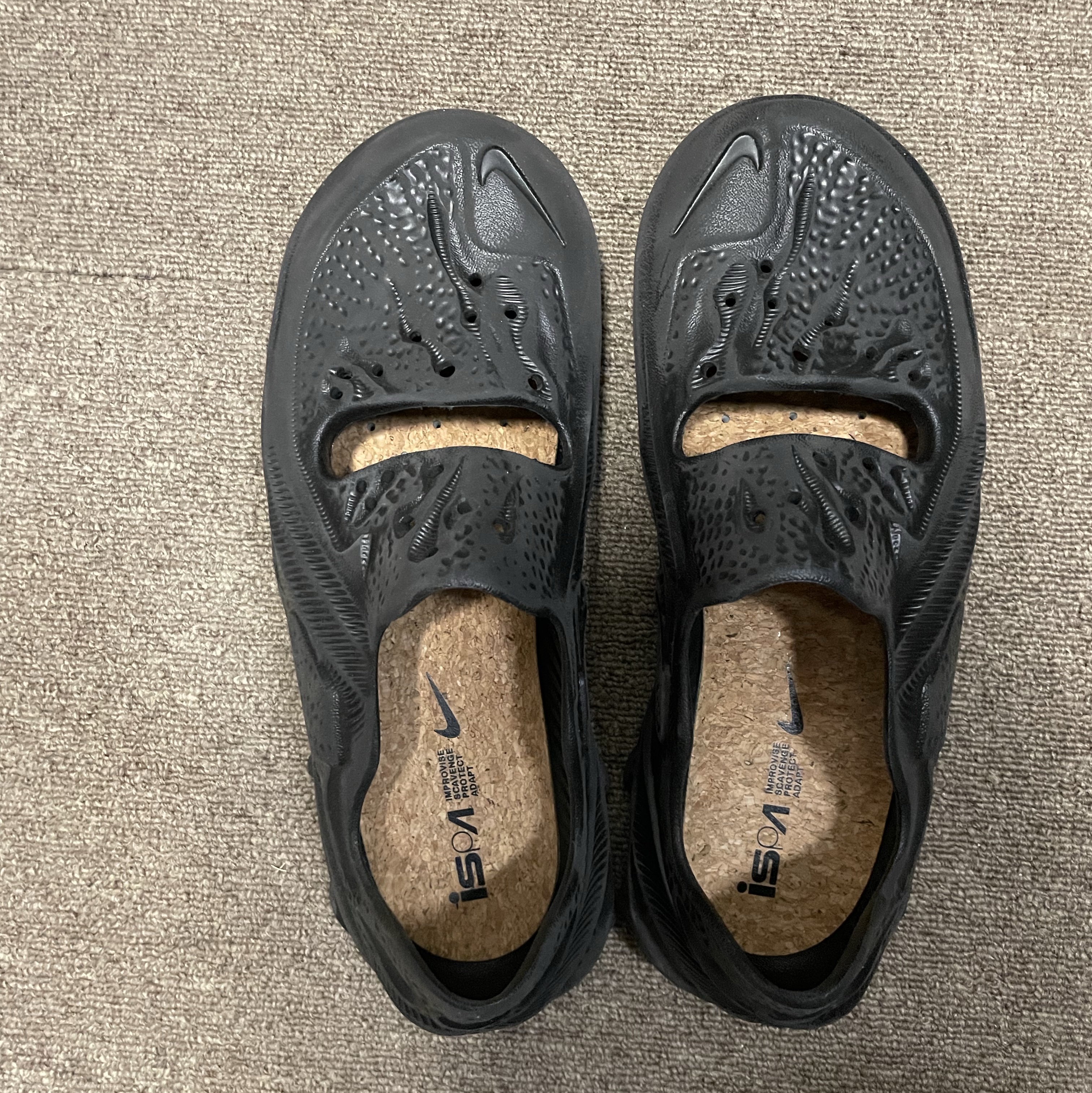 Nike ISPA Universal Black 착용 스타일 - 2