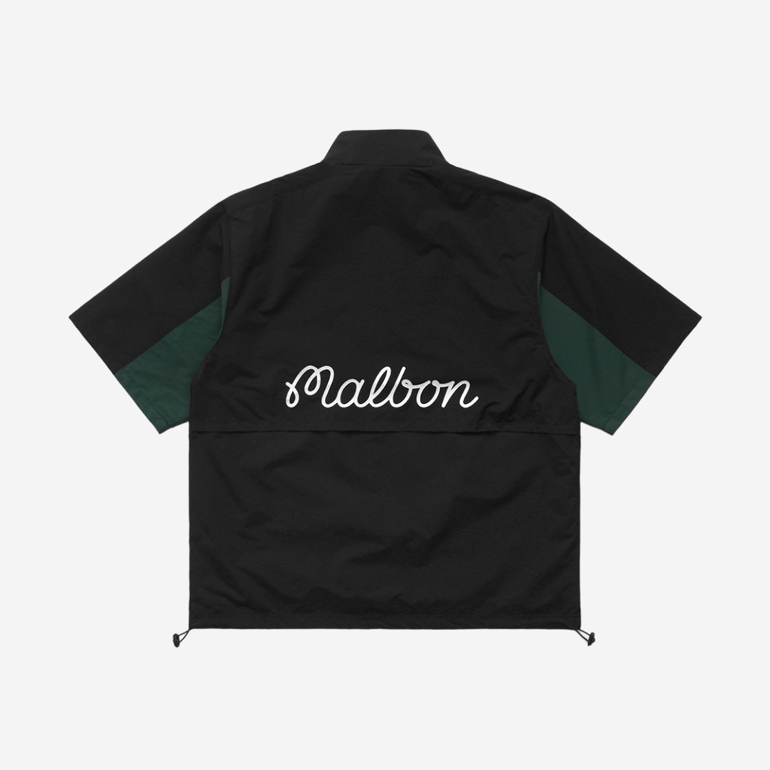 Malbon Golf x TAG Heuer Short Sleeve Anorak Jacket Black 상세 이미지 2