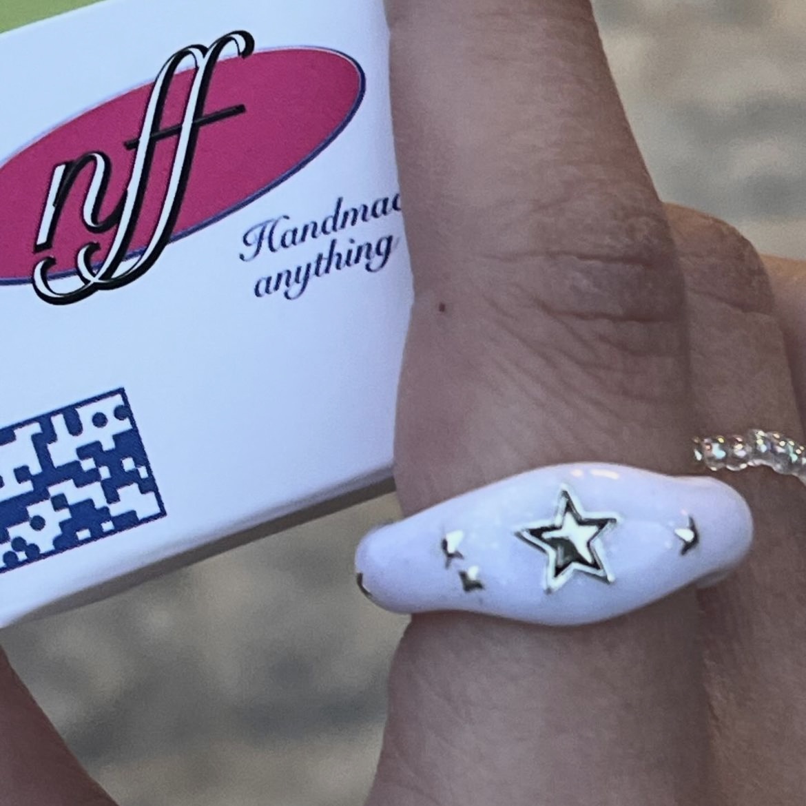 Nff Star Filter Ring 착용 스타일