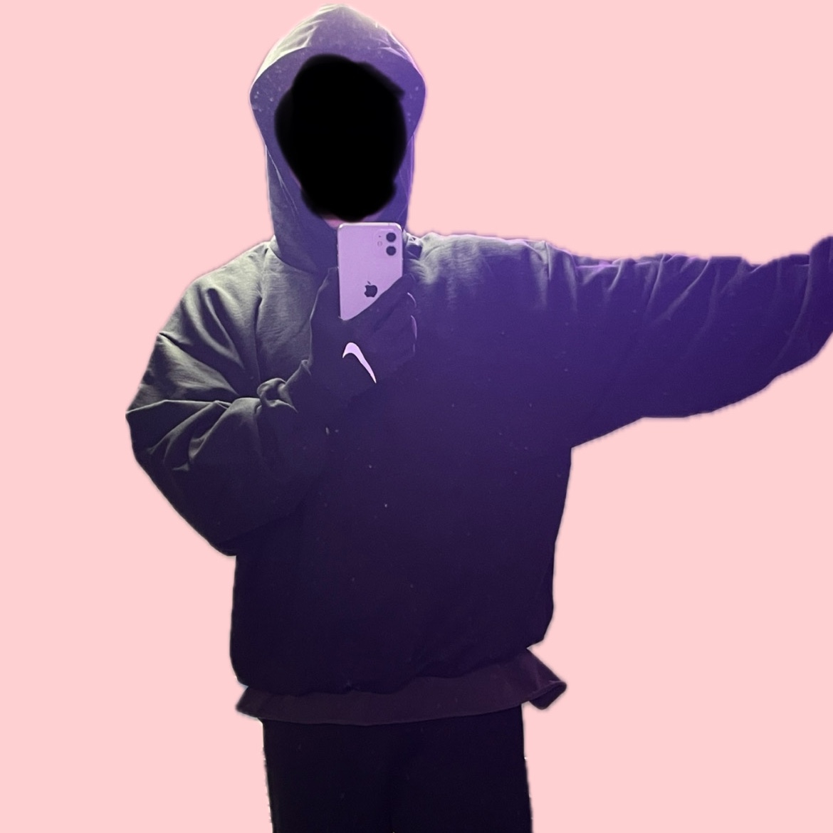 Yeezy YZY Hoodie Black 착용 스타일 - 2