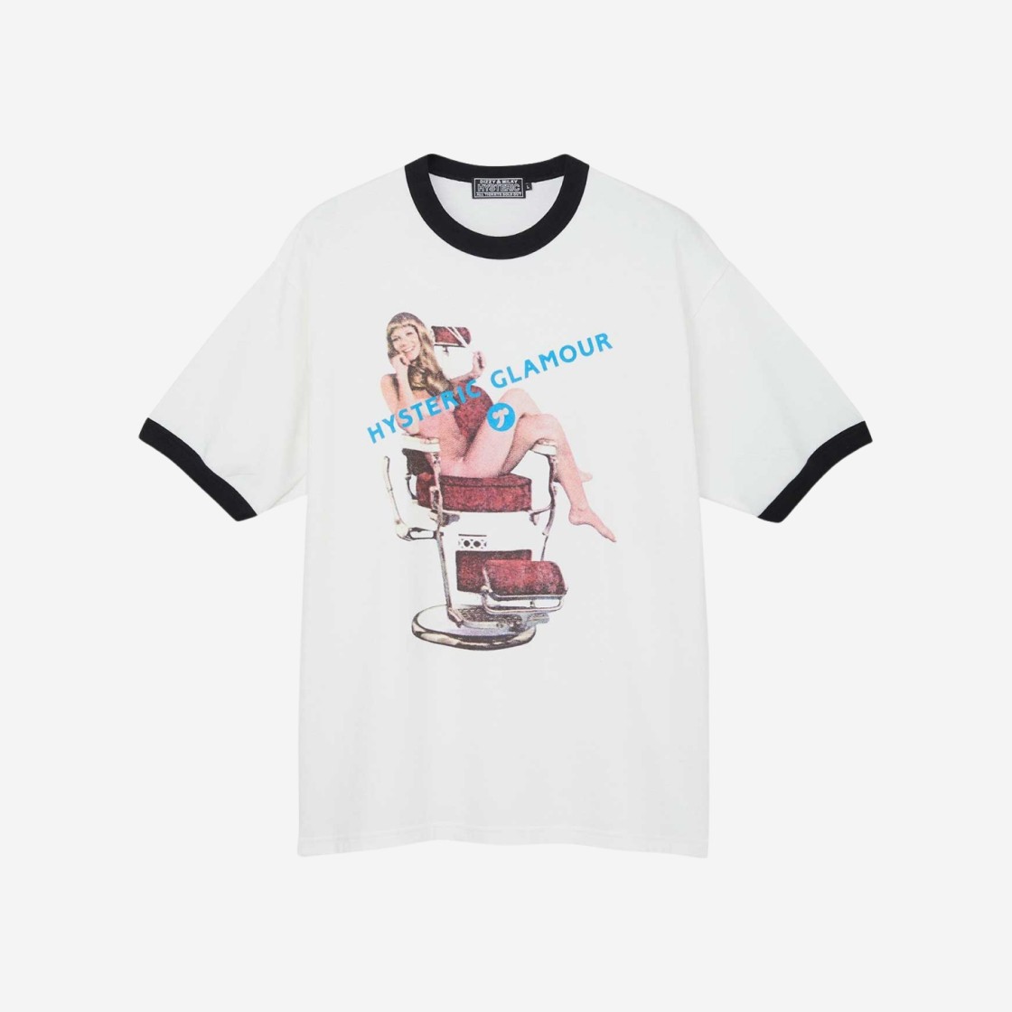 Hysteric Glamour Hysteric Hair Cut T-Shirt White 상세 이미지 1