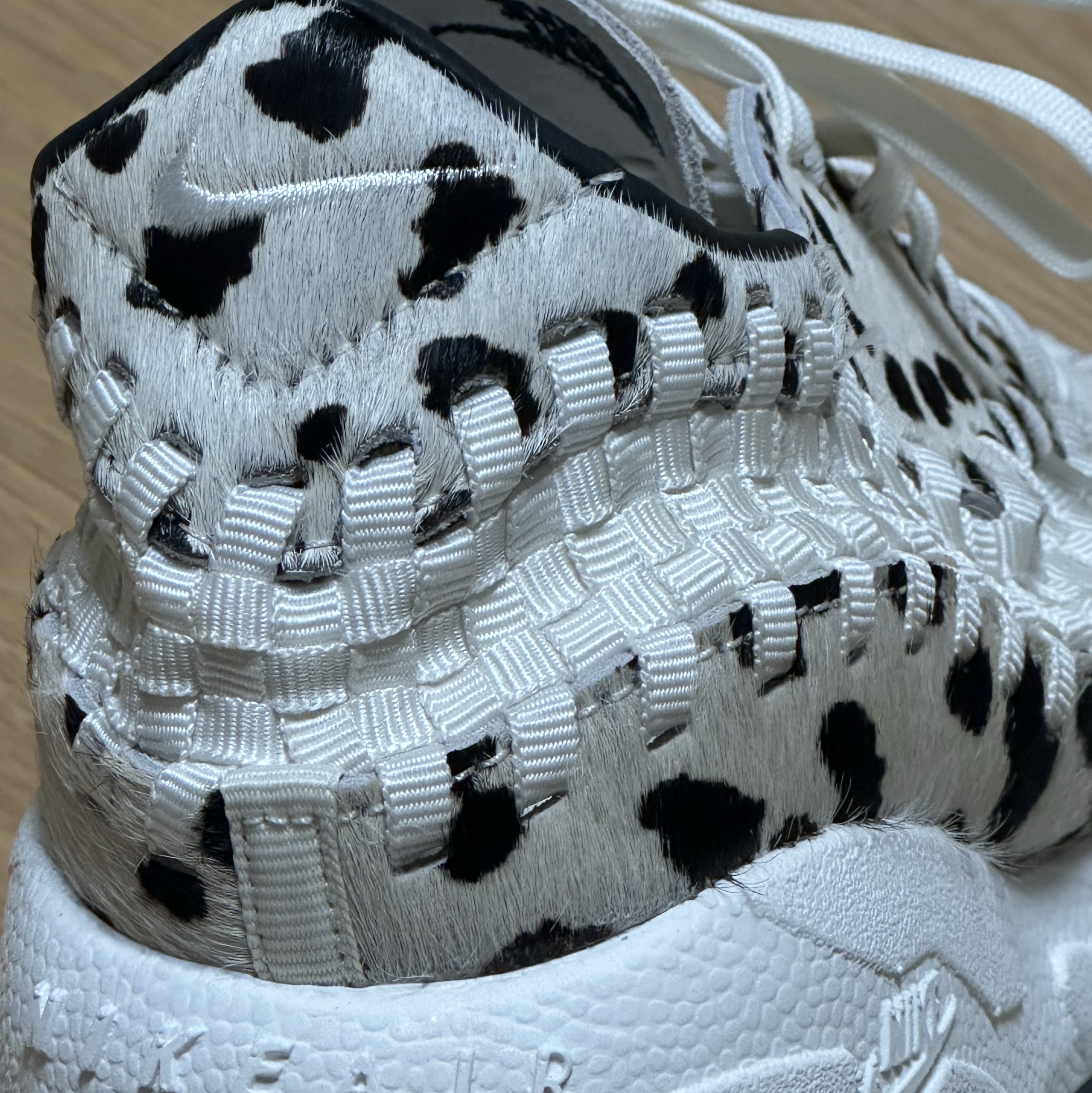 (W) Nike Air Footscape Woven Sail and Black 착용 스타일 - 4