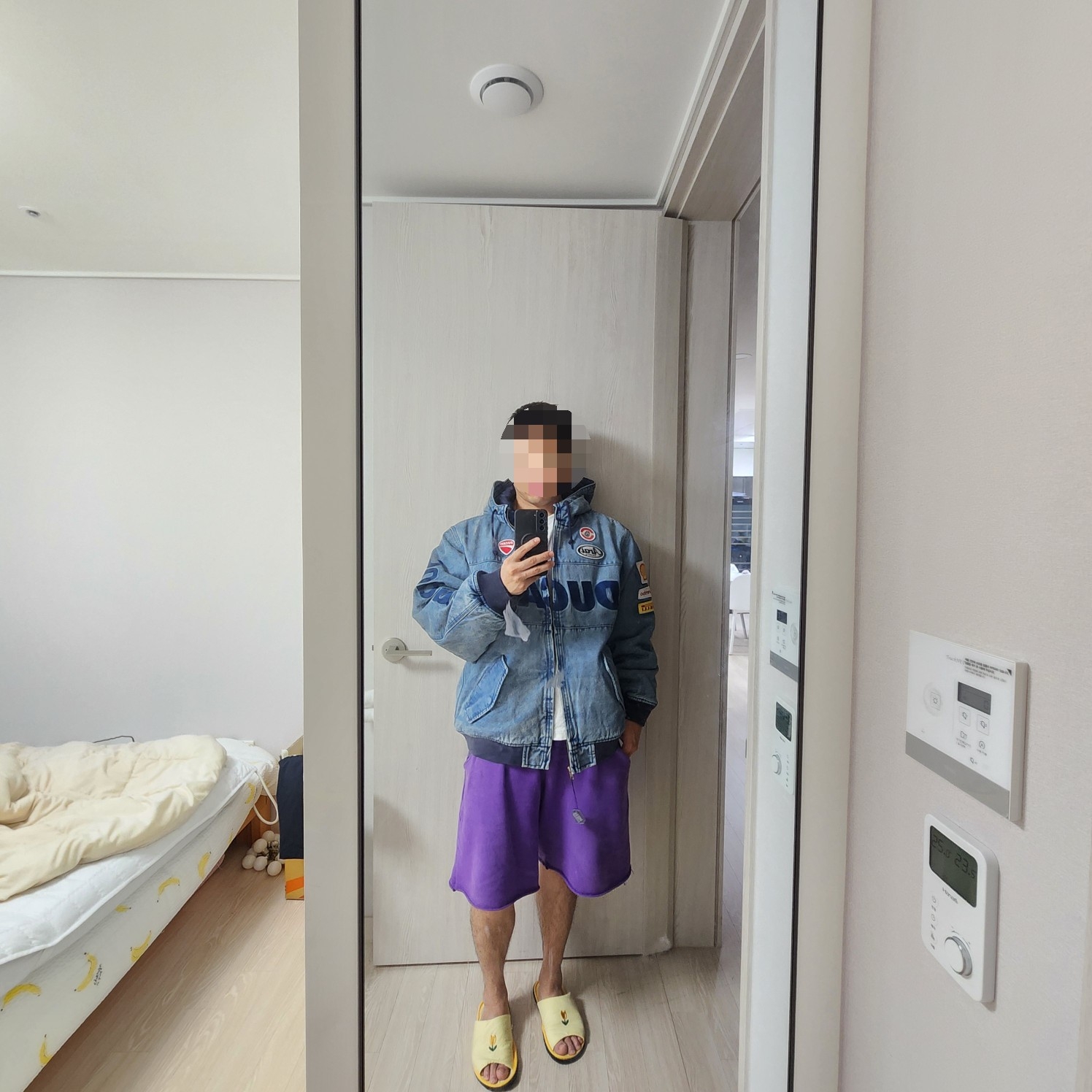 Supreme x Ducati Hooded Racing Jacket Denim - 24SS 착용 스타일 - 4