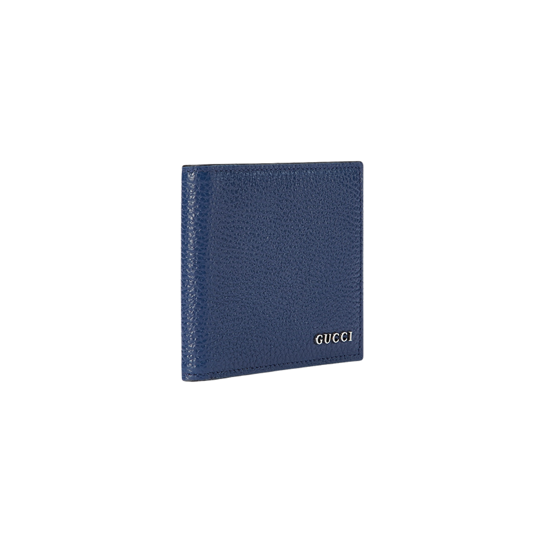 Gucci Bi-Fold Wallet with Logo Blue Leather 상세 이미지 2