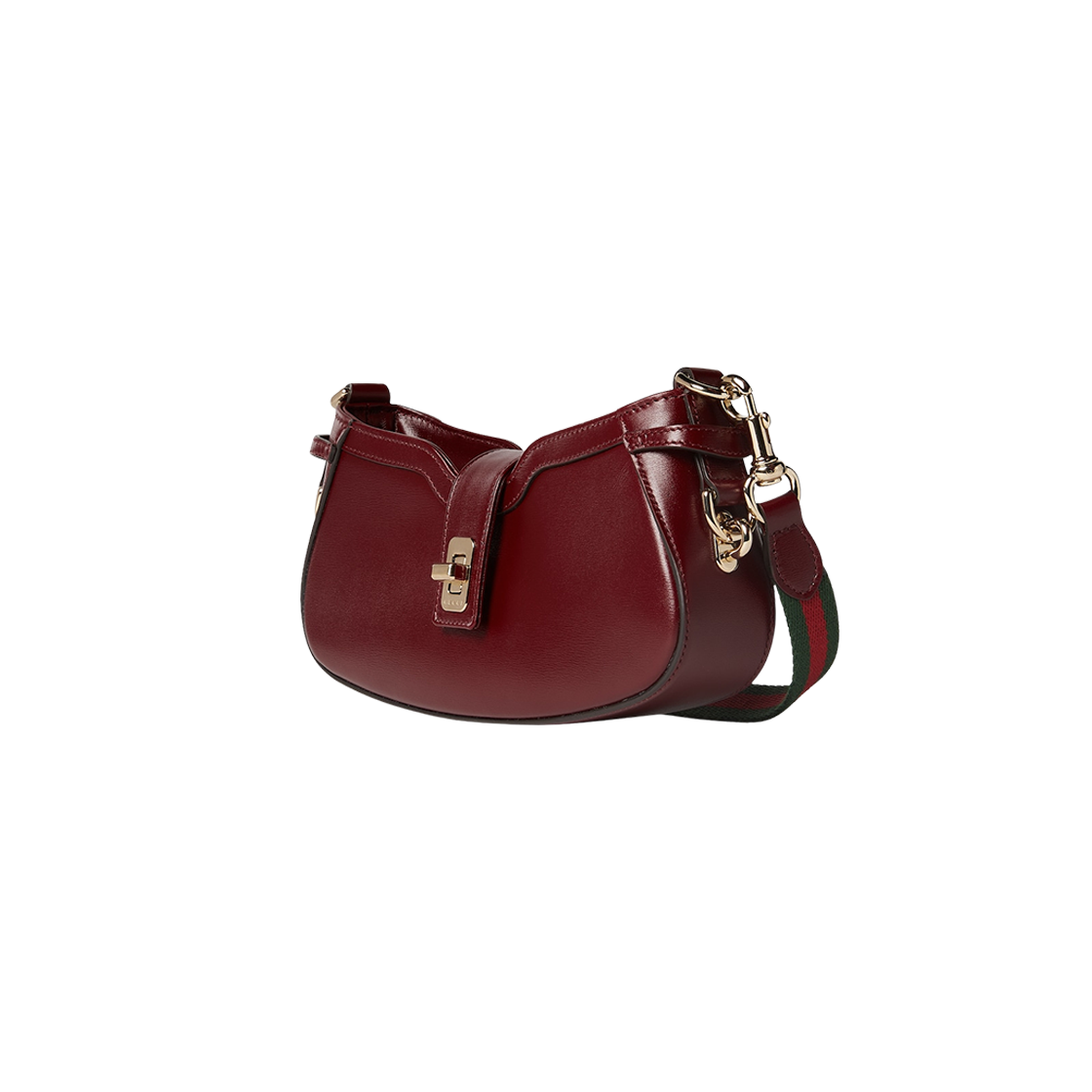 Gucci Moon Side Mini Shoulder Bag Rosso Ancora Leather 상세 이미지 1