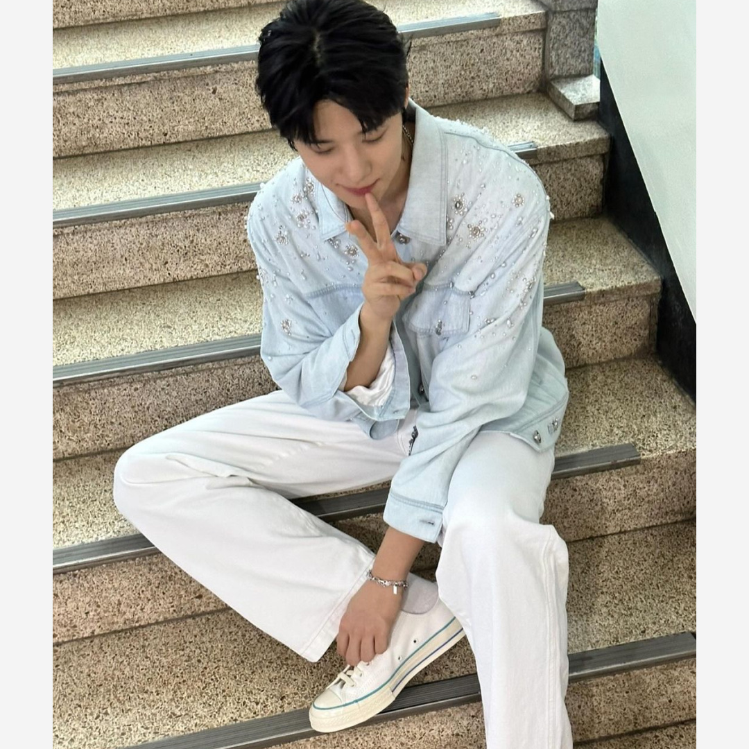 Converse Chuck 70 Ox Kkachi Vintage White 착용 스타일 - 2