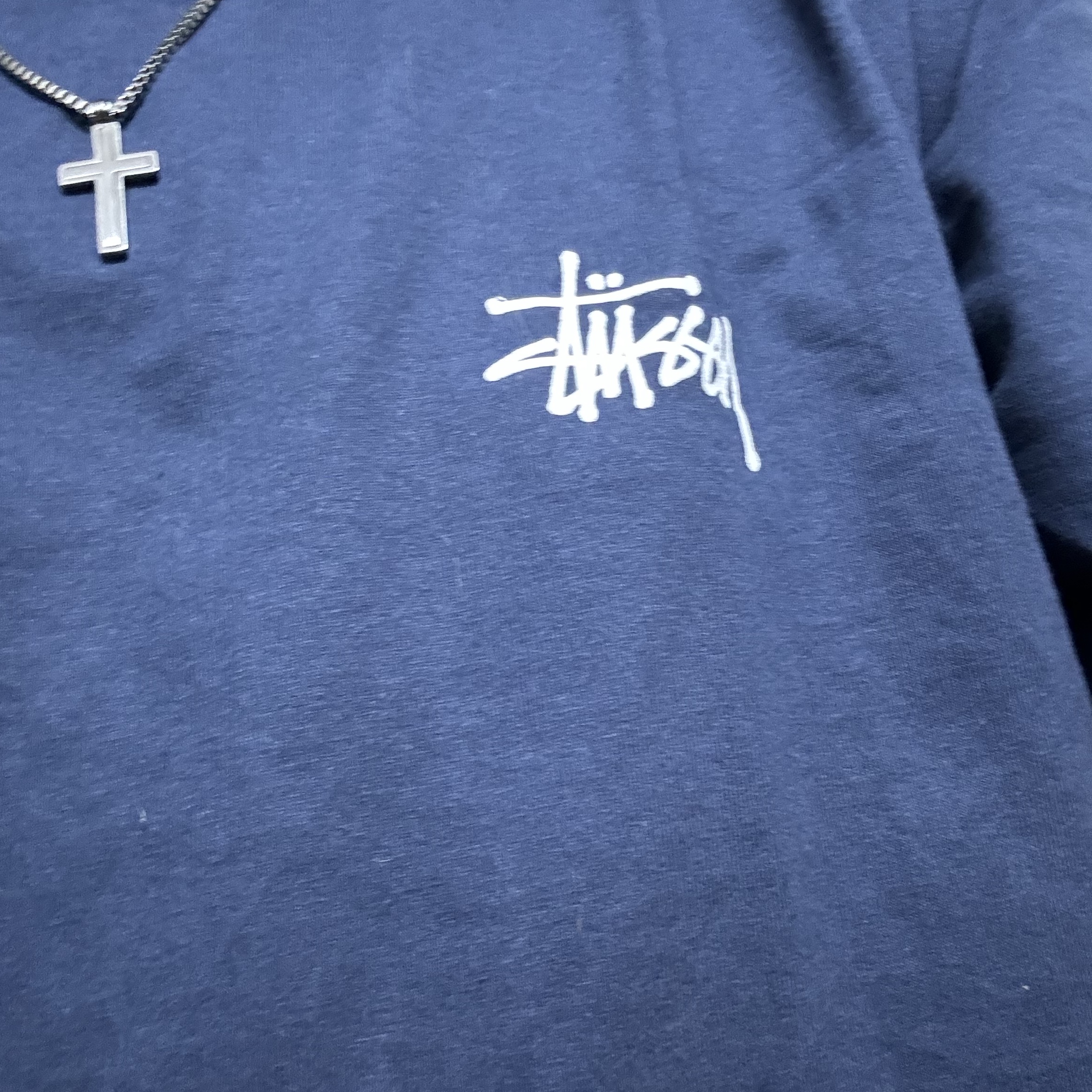 Stussy 8 Ball Pigment Dyed T-Shirt Olive, Stussy 8 Ball Pigment Dyed T-Shirt Black 착용 스타일 - 2