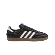 (W) Adidas x Caroline Hu Samba Satin Black