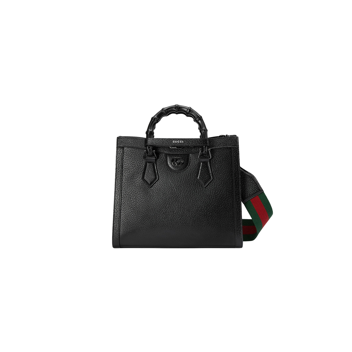 Gucci Diana Small Tote Bag Black Leather 상세 이미지 1