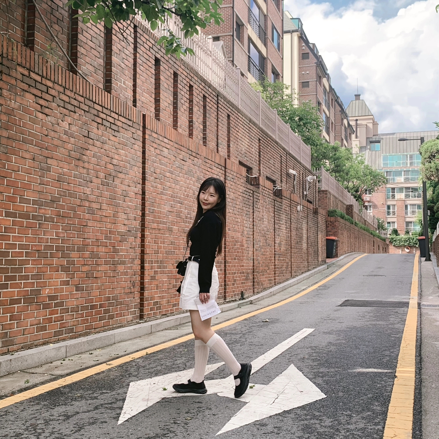 Salomon RX Marie Jeanne Black 착용 스타일 - 2