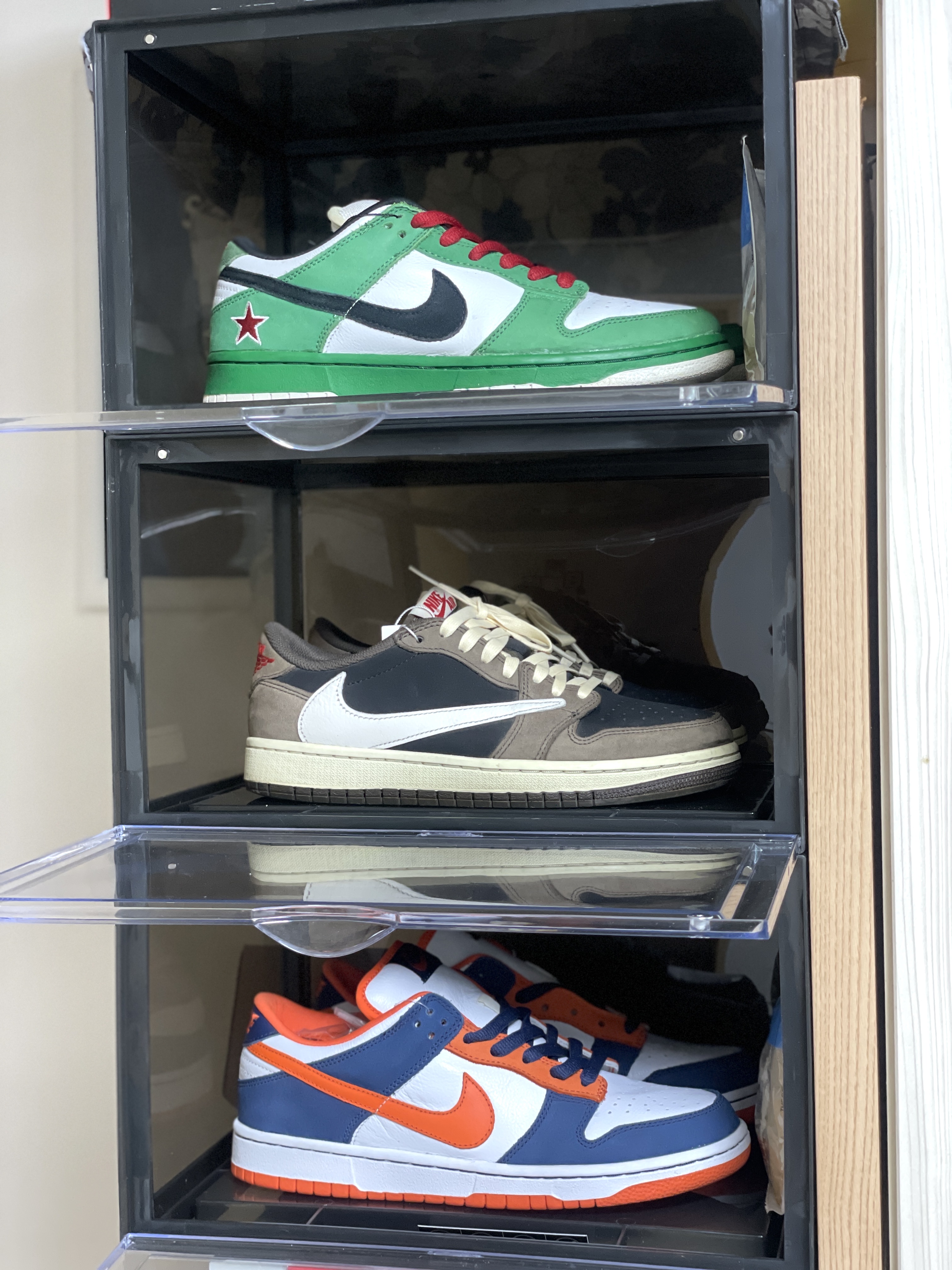Nike SB Dunk Low Heineken 착용 스타일