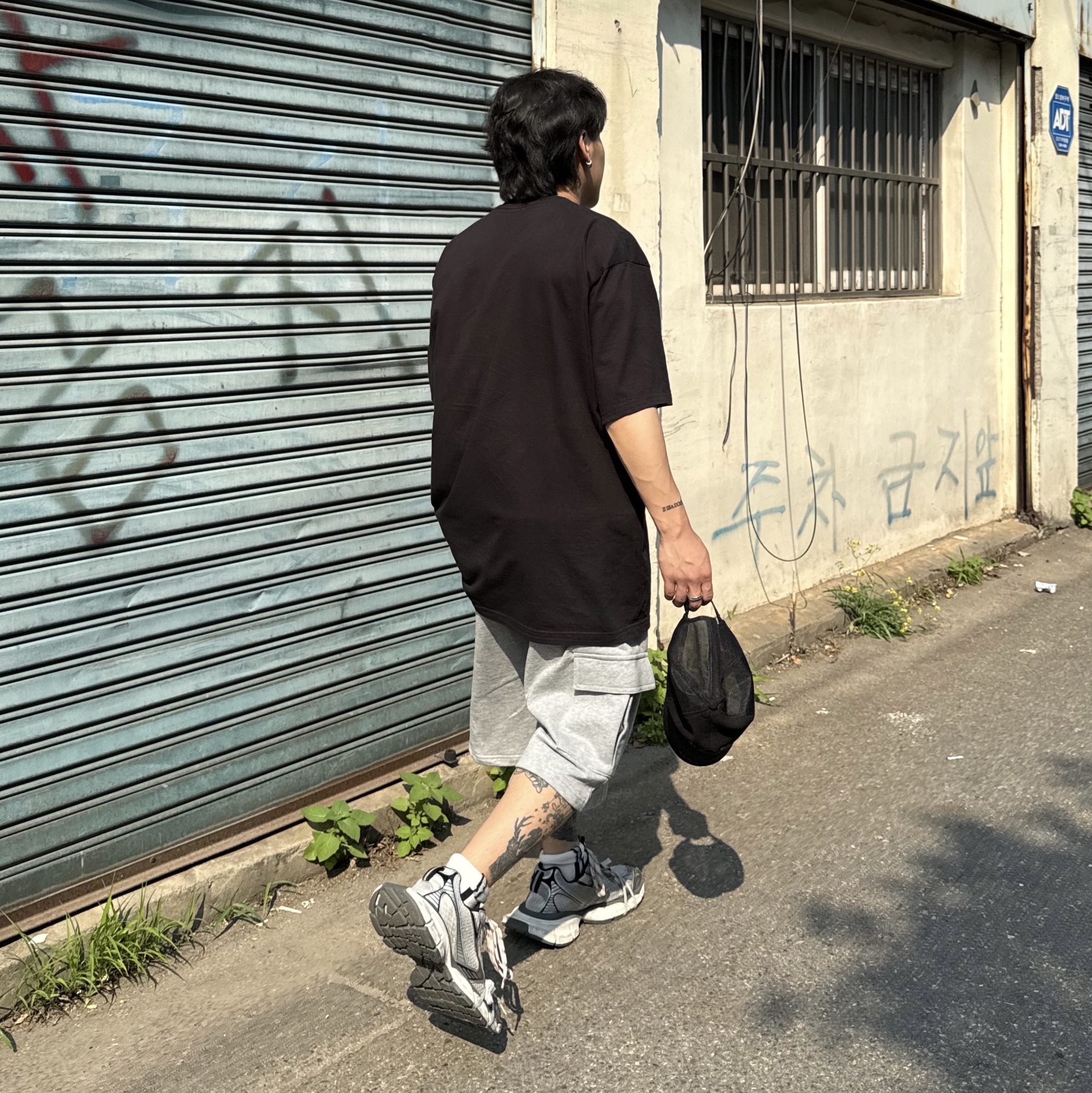 Supreme Box Logo T-Shirt White - 23FW, Supreme Box Logo T-Shirt Black - 23FW 착용 스타일 - 6