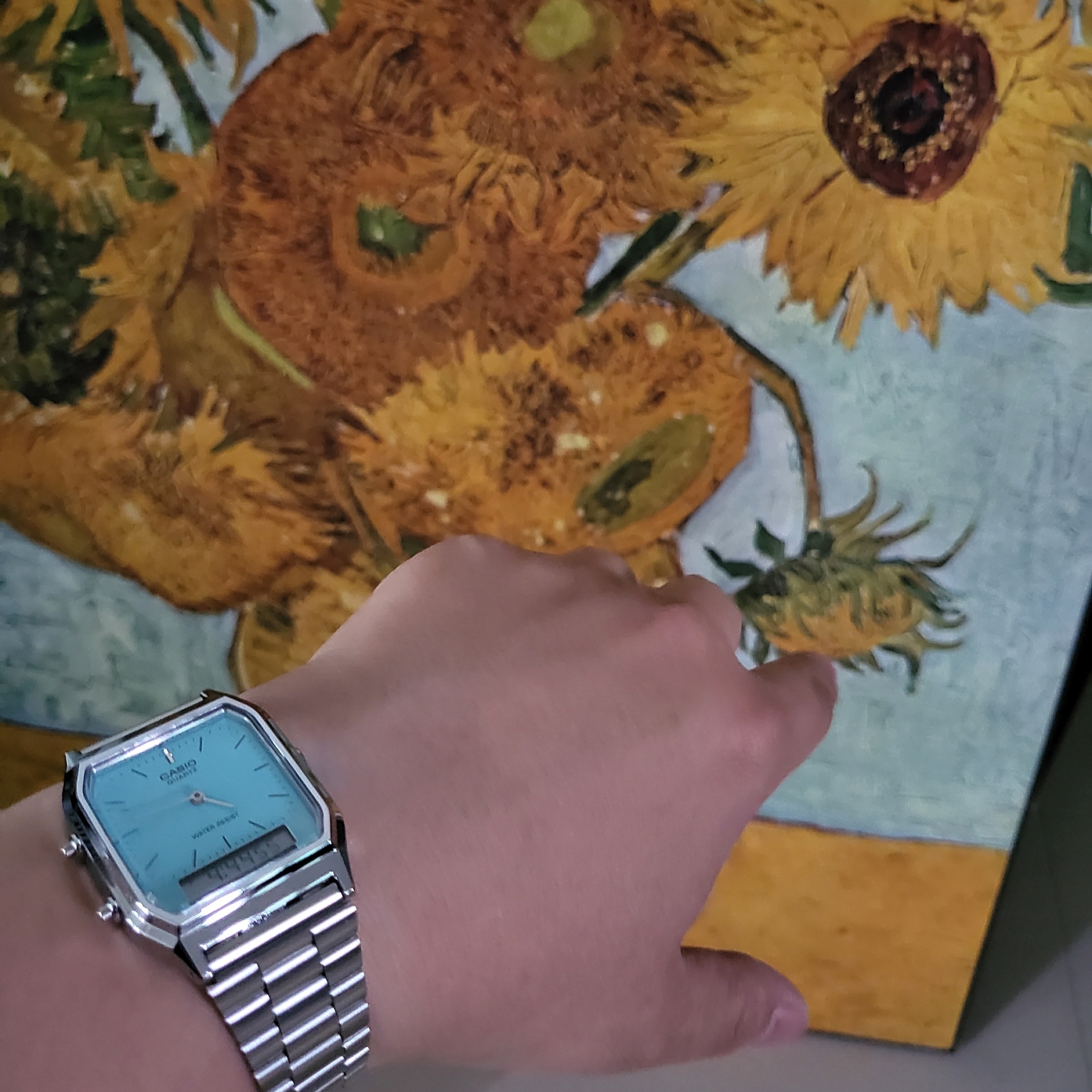 Casio AQ-230A-2A2MQY 착용 스타일