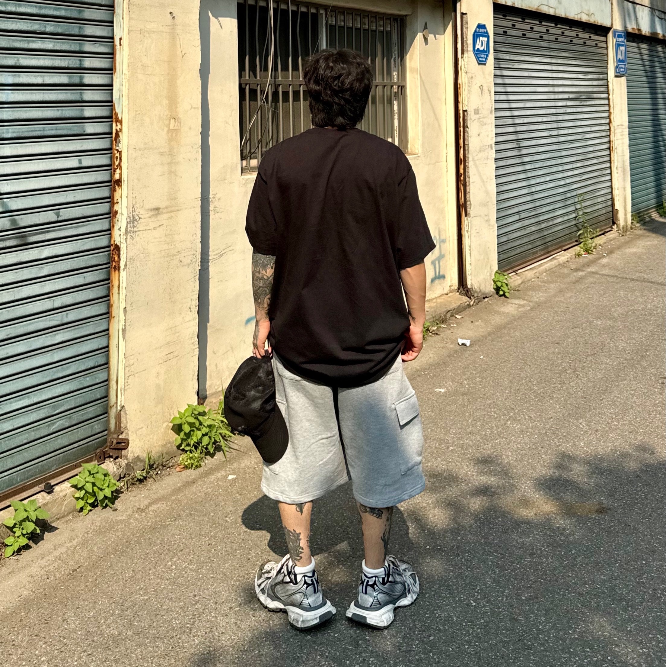Supreme Box Logo T-Shirt White - 23FW, Supreme Box Logo T-Shirt Black - 23FW 착용 스타일 - 5