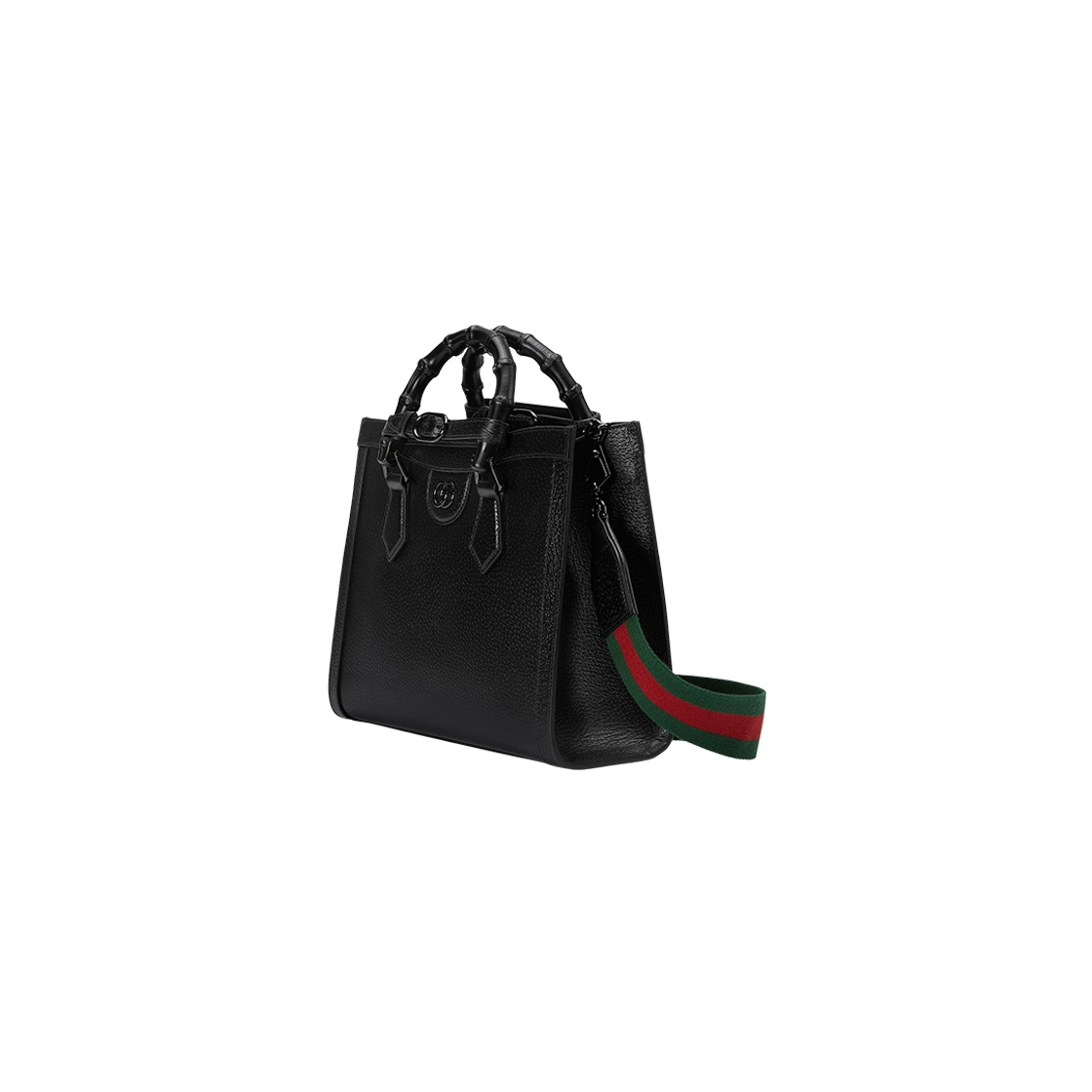 Gucci Diana Small Tote Bag Black Leather 상세 이미지 2