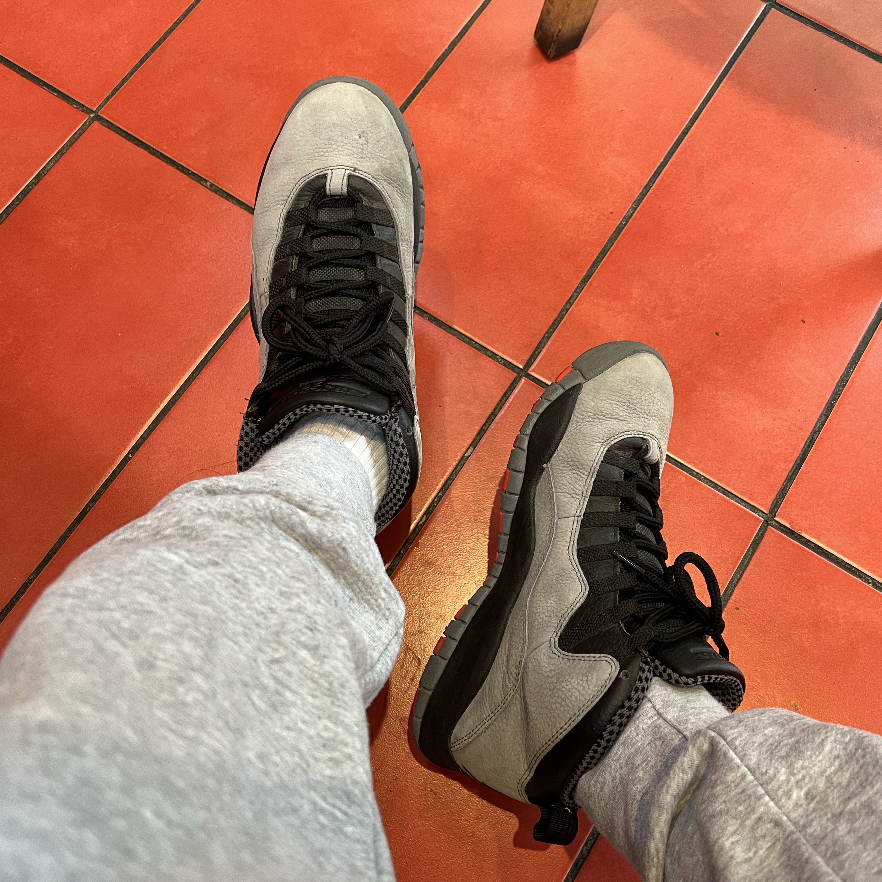 Jordan 10 Retro Cool Grey Black 착용 스타일