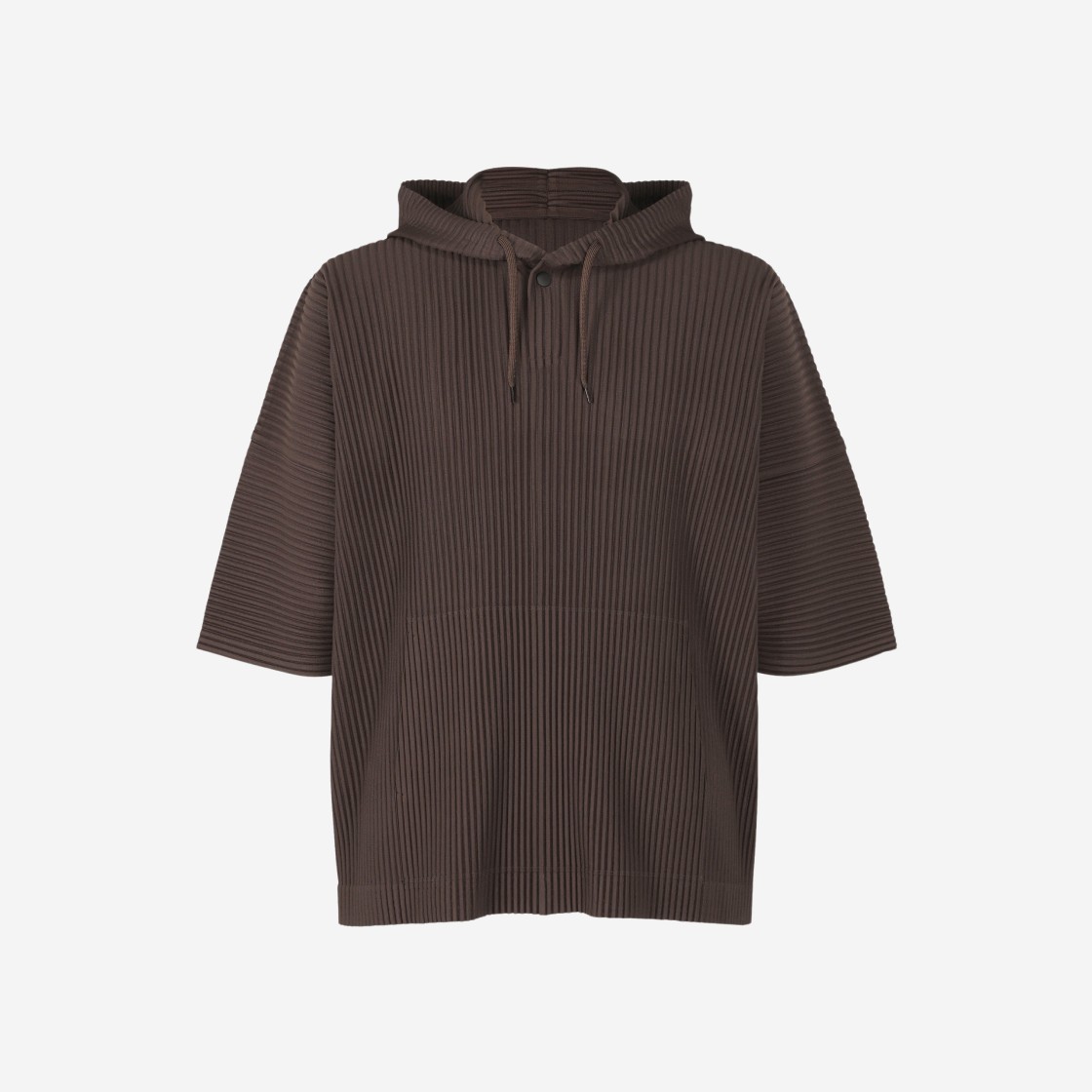 Homme Plisse Issey Miyake MC June Hoody Anorak Dark Brown 상세 이미지 1