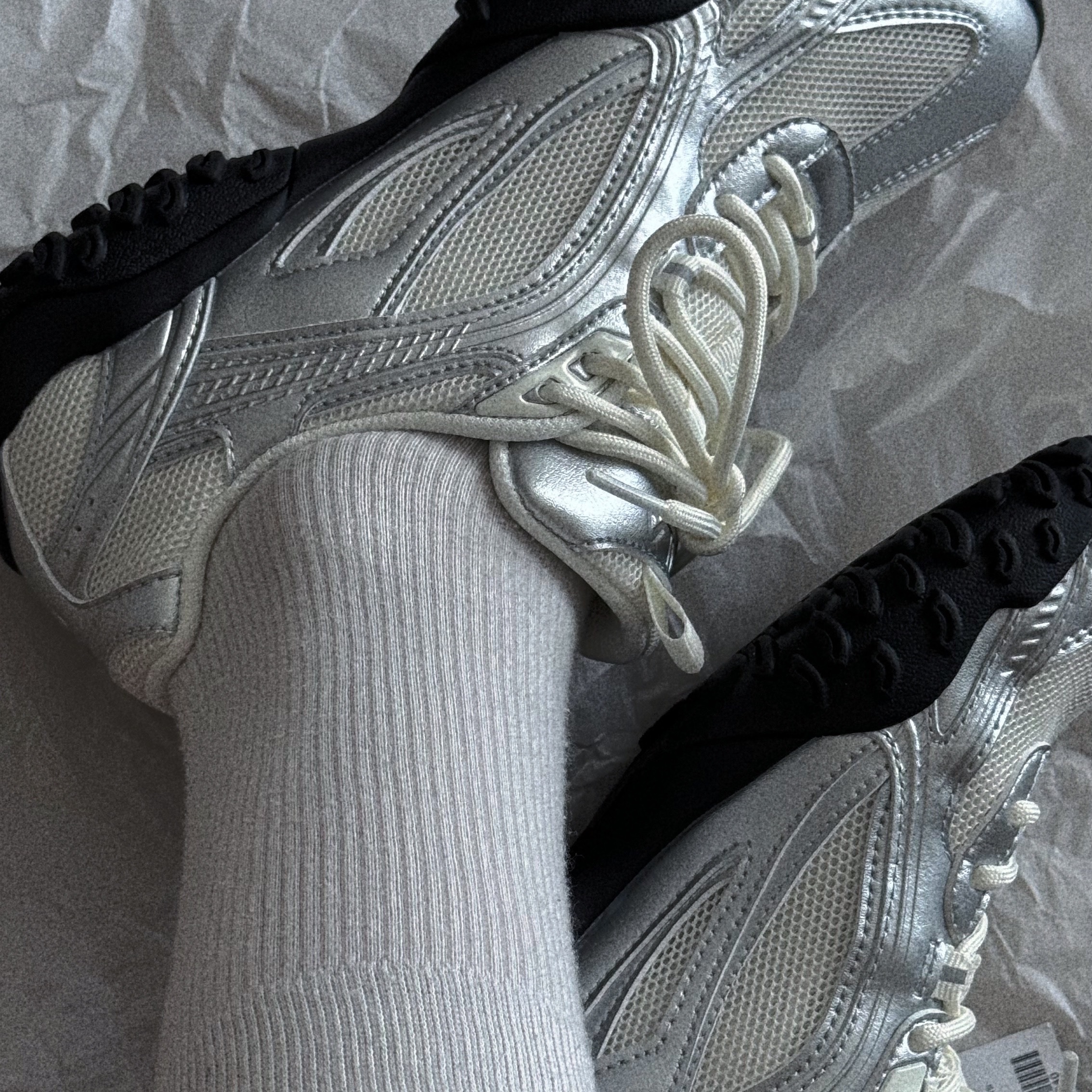 Fila Echappe MS Silver Moon 착용 스타일 - 1