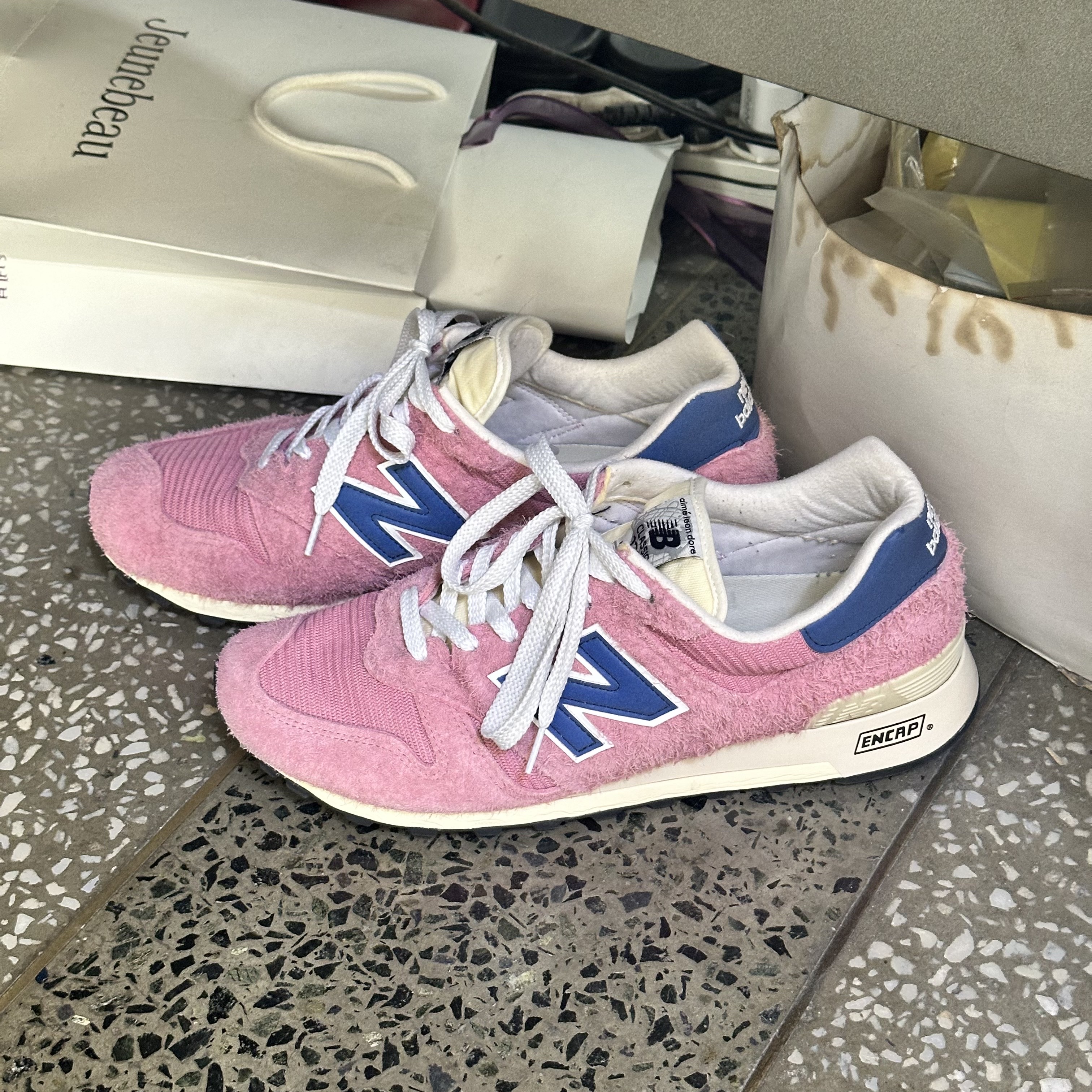 New Balance x Aime Leon Dore 1300 Dusty Pink 착용 스타일