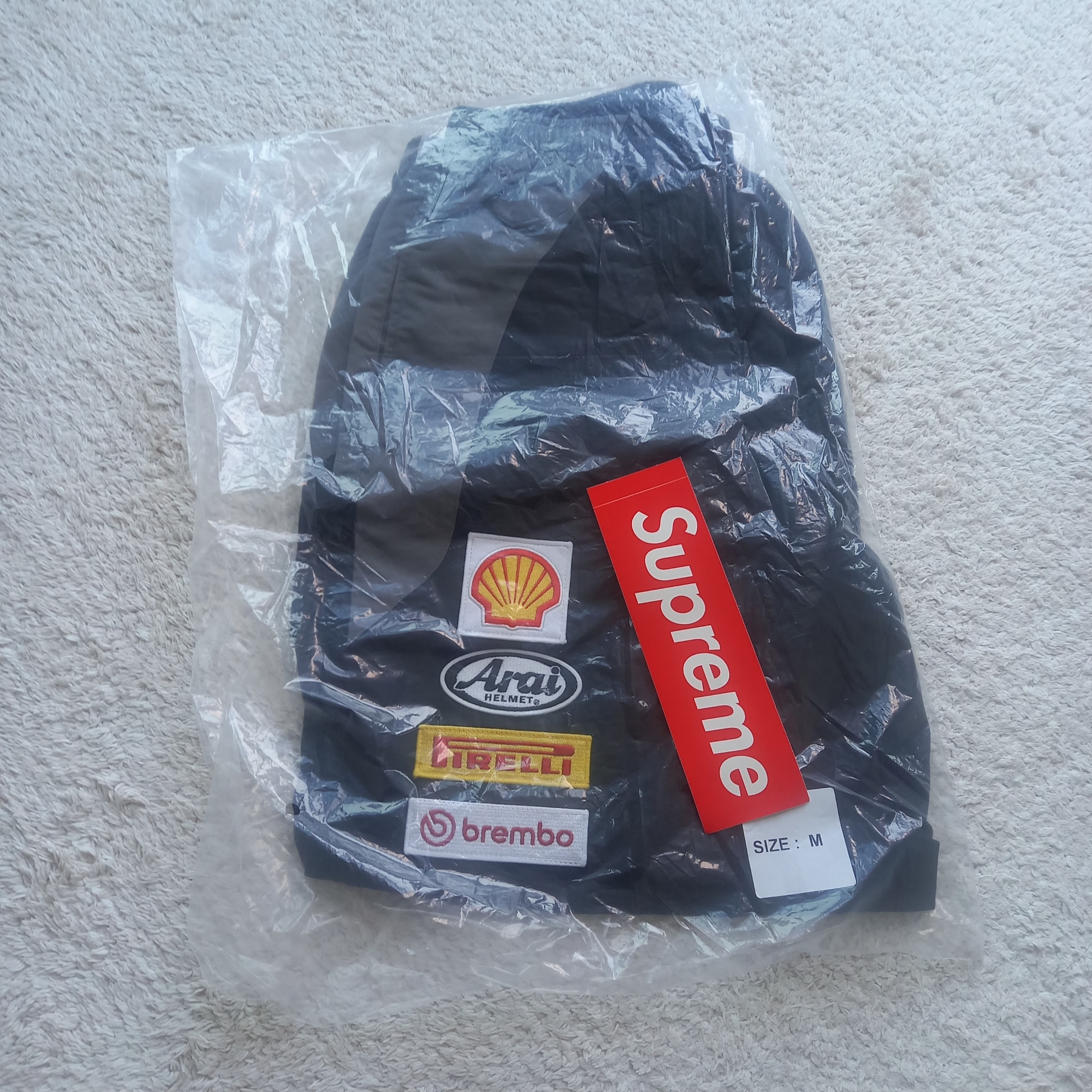 Supreme x Ducati Track Pants Black - 24SS 착용 스타일 - 9