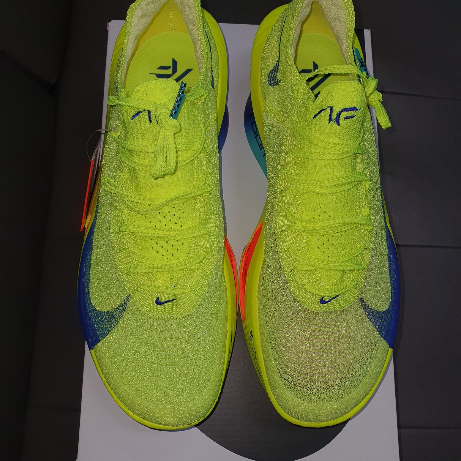Nike Air Zoom Alphafly Next% 3 Volt 착용 스타일