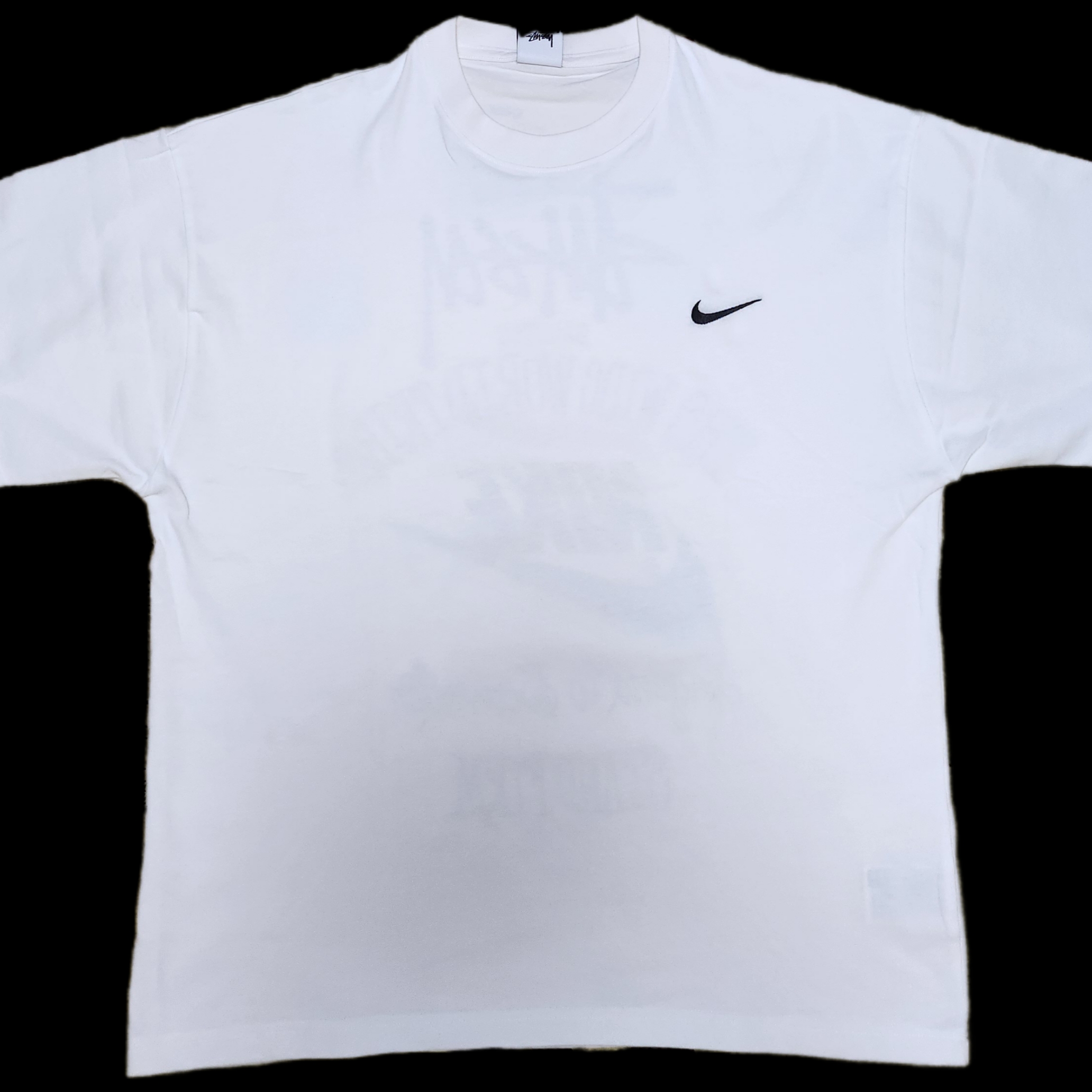 Nike x Stussy T-Shirt White (DV1774-100) 착용 스타일 - 1