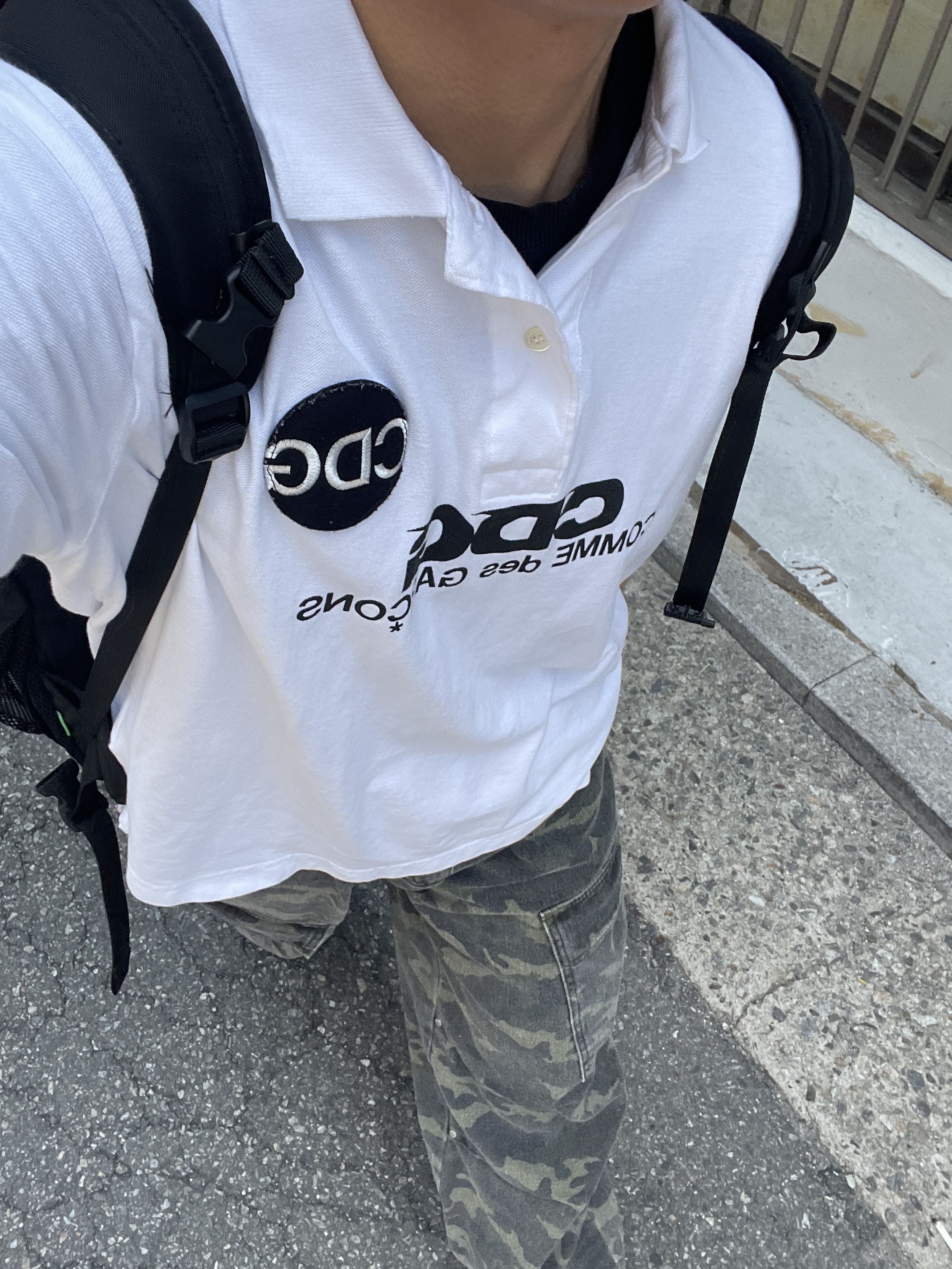 CDG 폴로 셔츠 화이트 | CDG | KREAM
