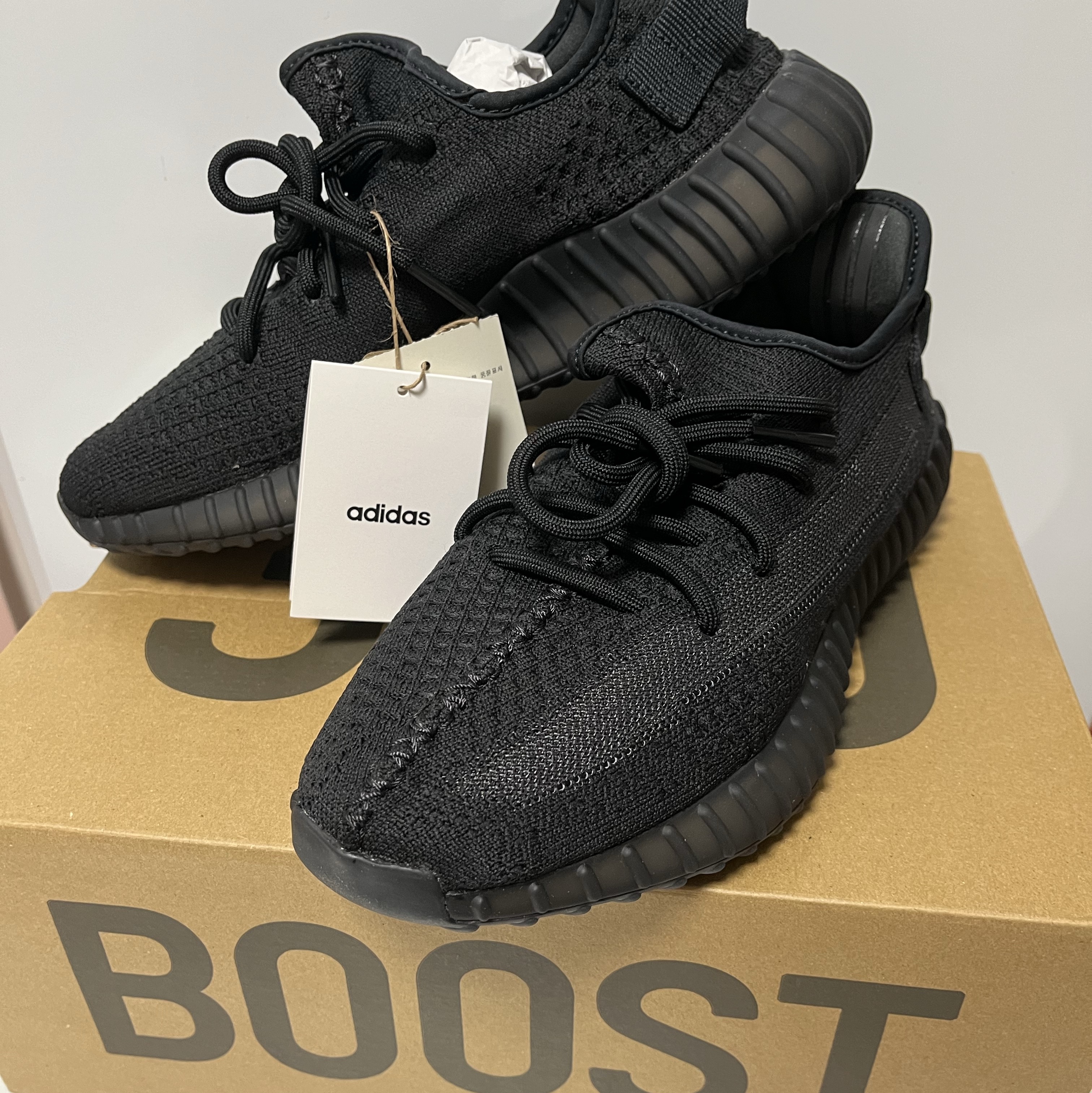 Adidas Yeezy Boost 350 V2 Onyx 착용 스타일