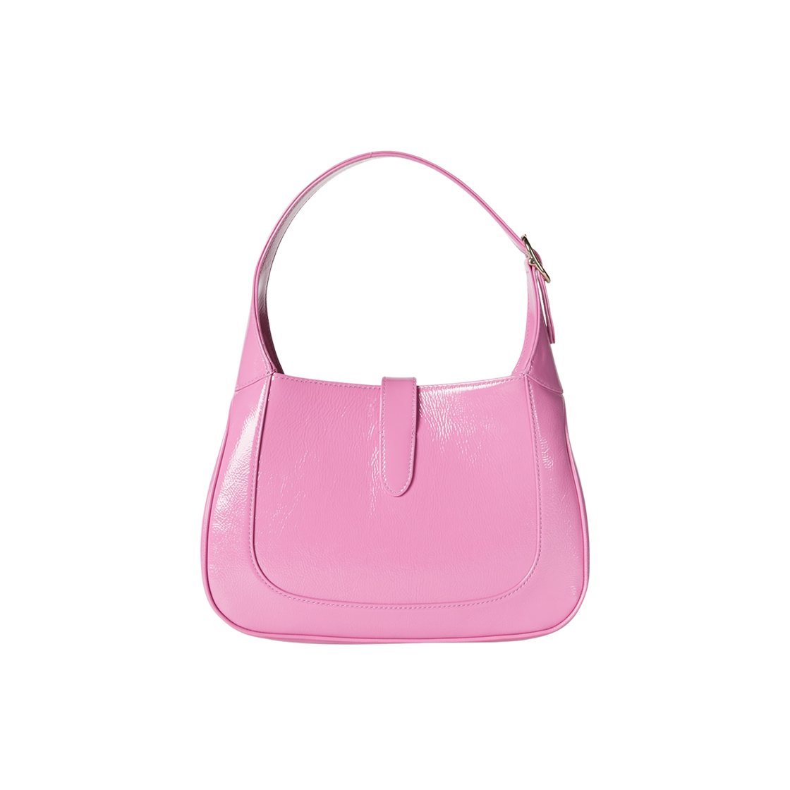 Gucci Jackie Small Shoulder Bag Pink Patent Leather 상세 이미지 2