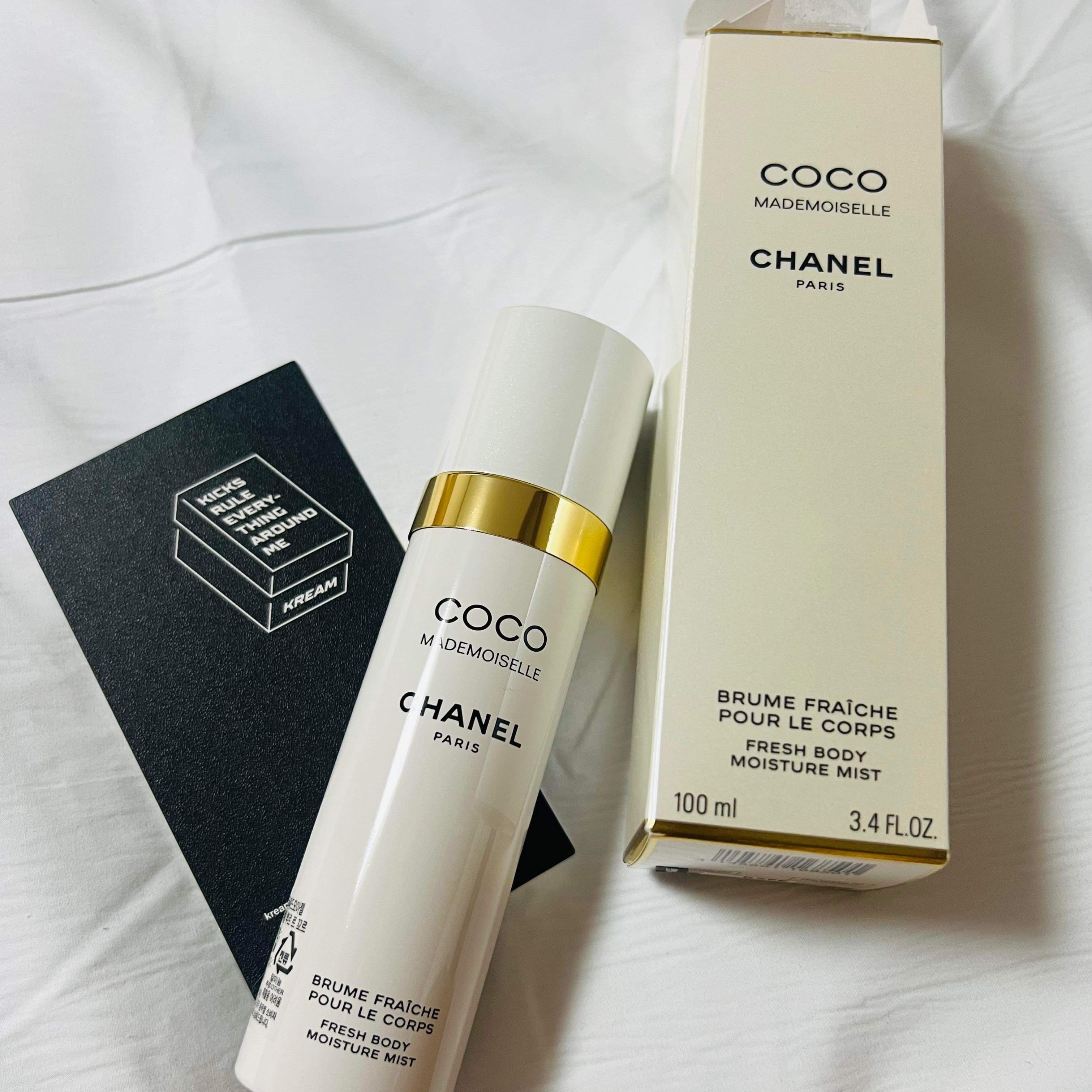 Chanel Coco Mademoiselle Fresh Moisture Body Mist 100ml 착용 스타일