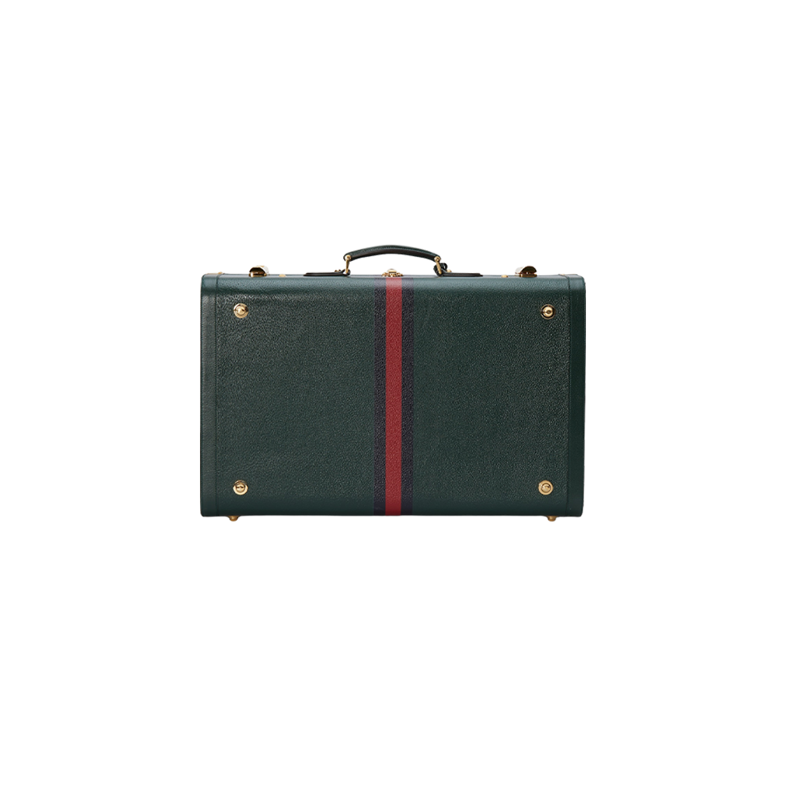 Gucci Savoy Large Suitcase Green Leather 상세 이미지 3