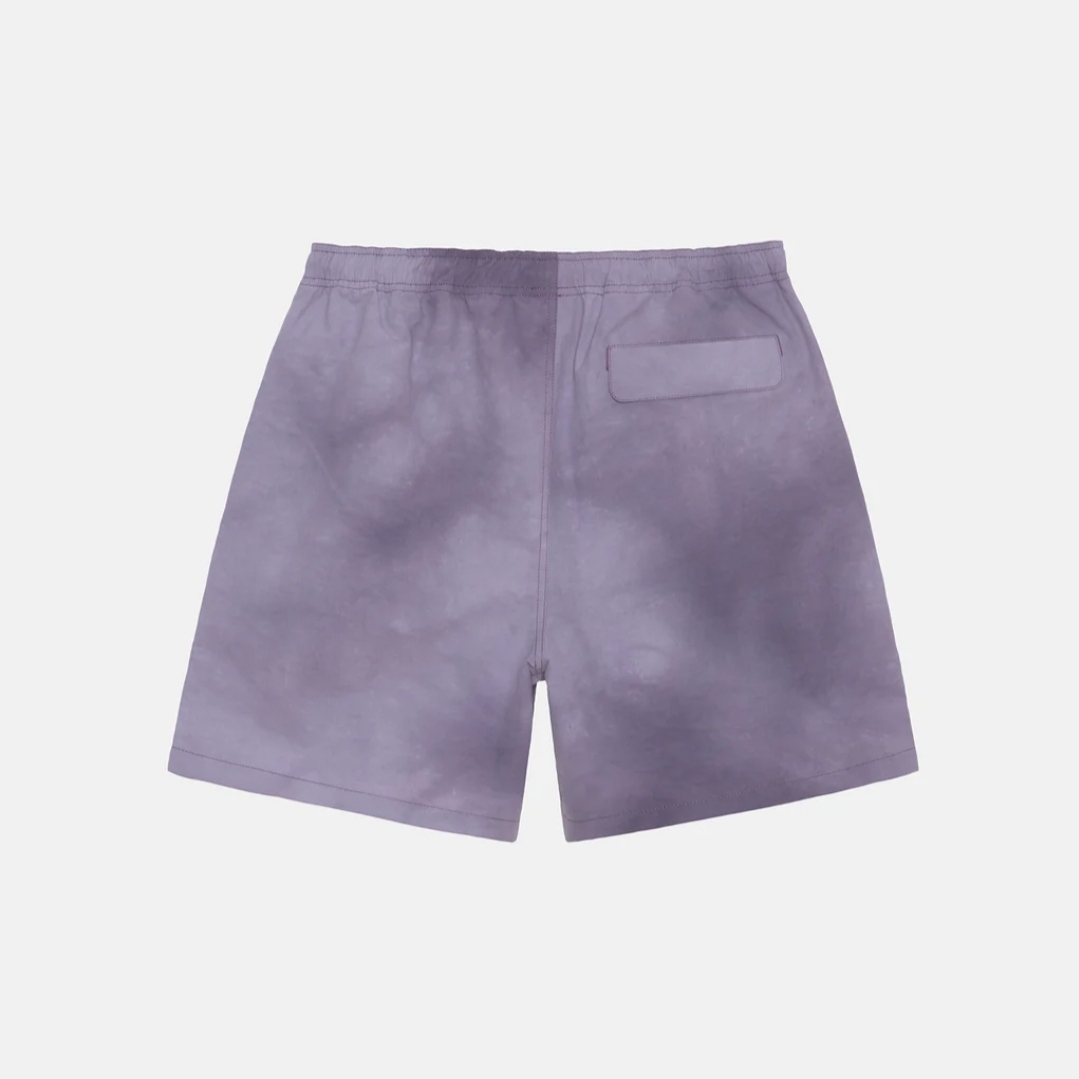 Stussy Wave Dye Nylon Shorts Grape 착용 스타일 - 4