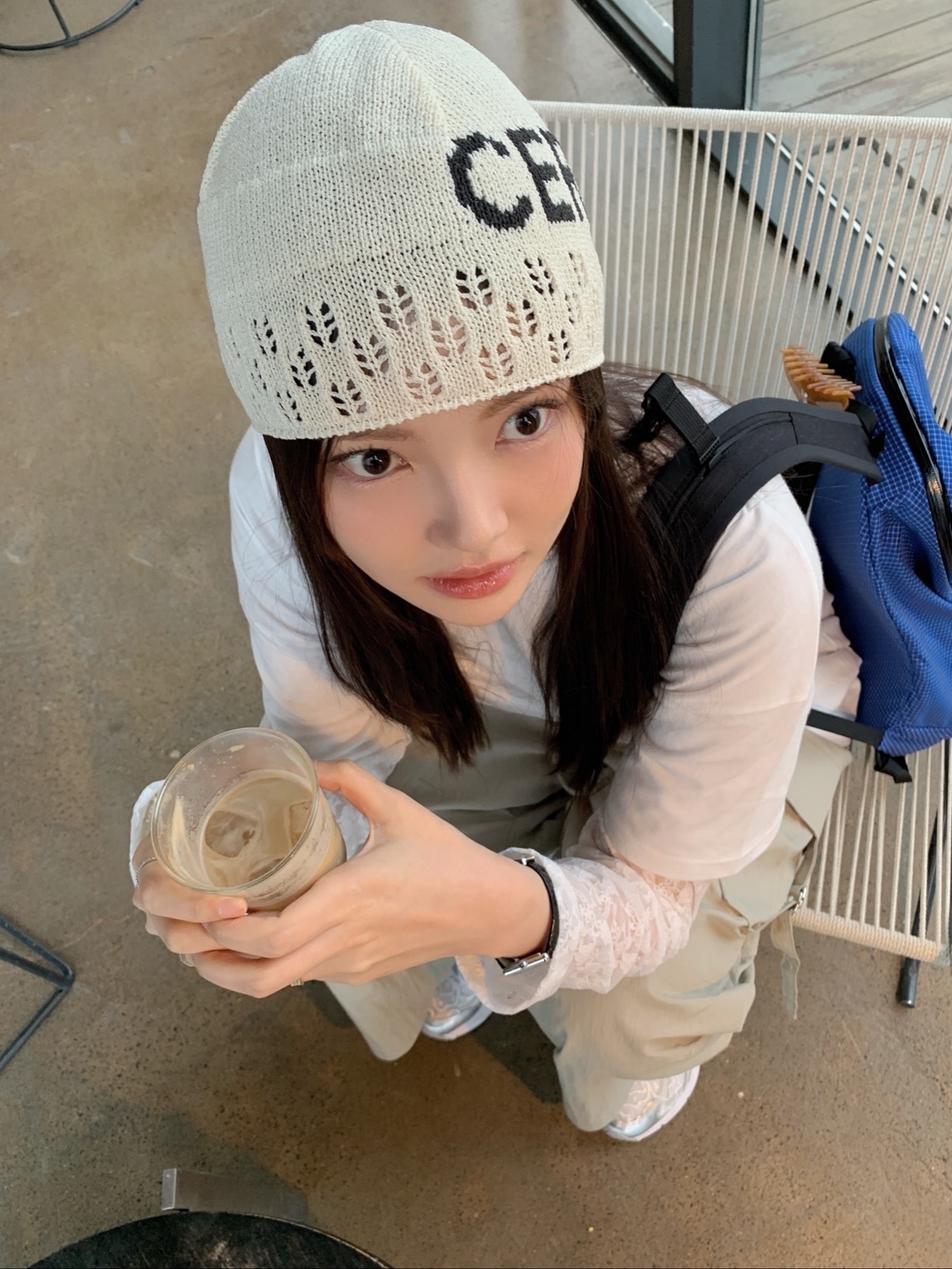 Asics x Cecilie Bahnsen GT-2160 White, Arc'teryx Konseal 15 Backpack Vitality 착용 스타일 - 4
