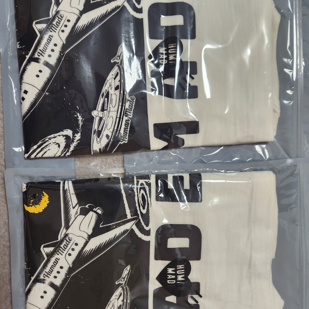 Human Made Graphic T-Shirt #14 White 착용 스타일