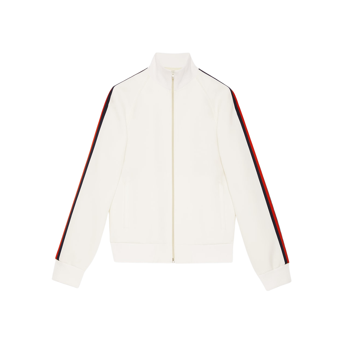 Gucci Fluid Drill Zip Jacket Off White 상세 이미지 1