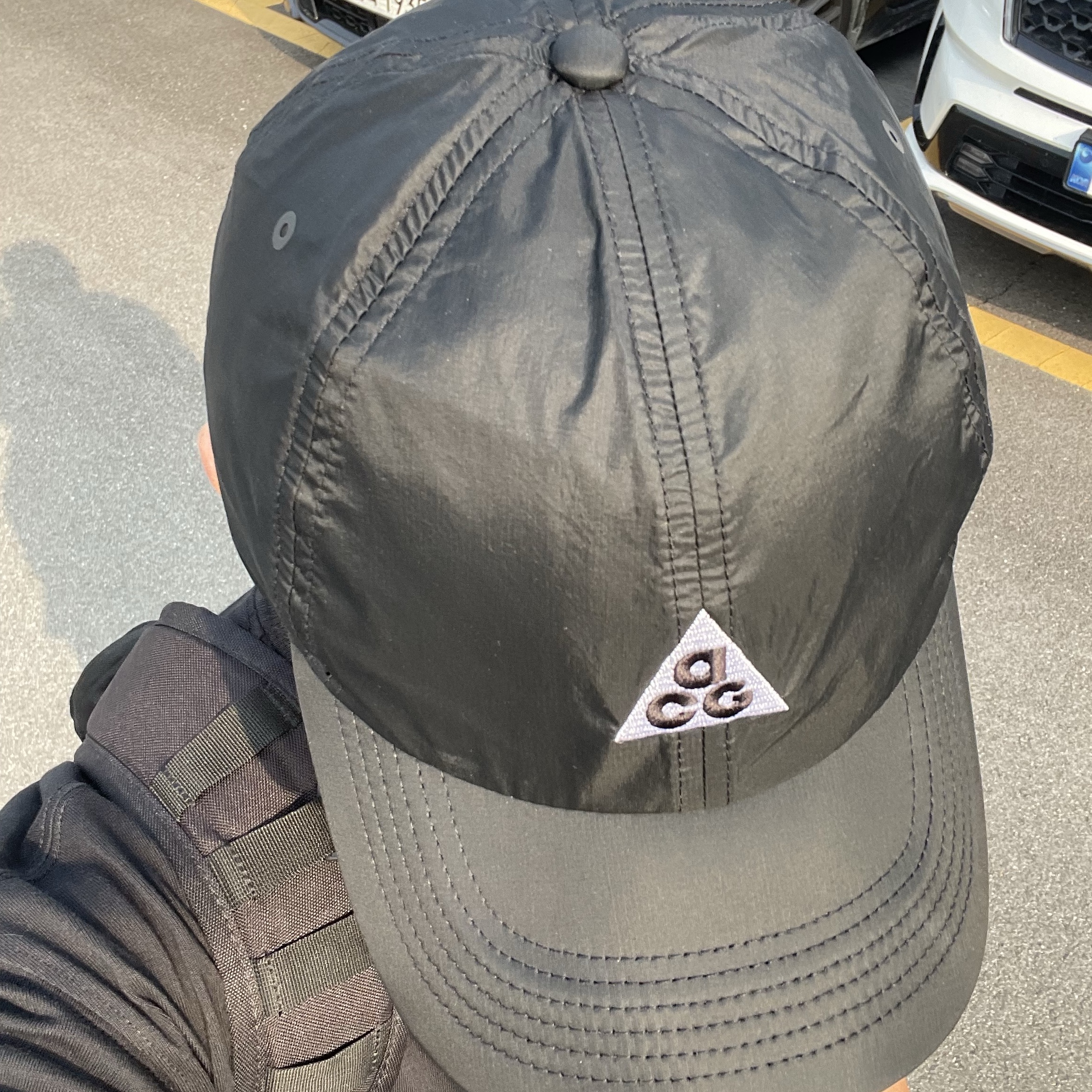 Nike ACG Trail Cap Black 착용 스타일 - 1
