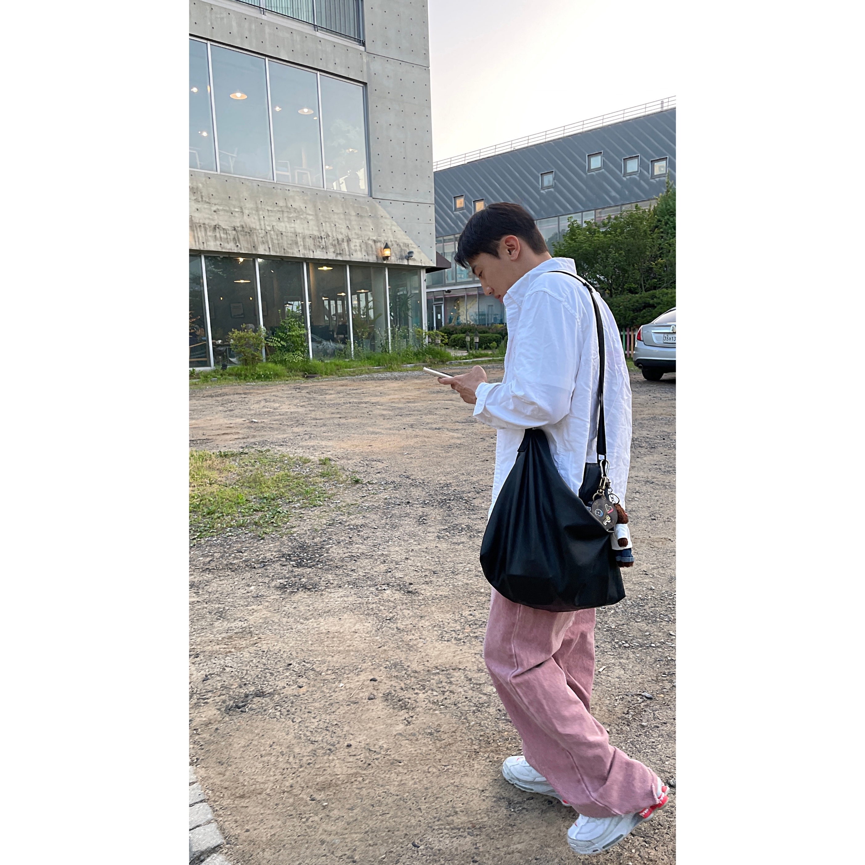 Nike x Supreme Shox Ride 2 SP White 착용 스타일
