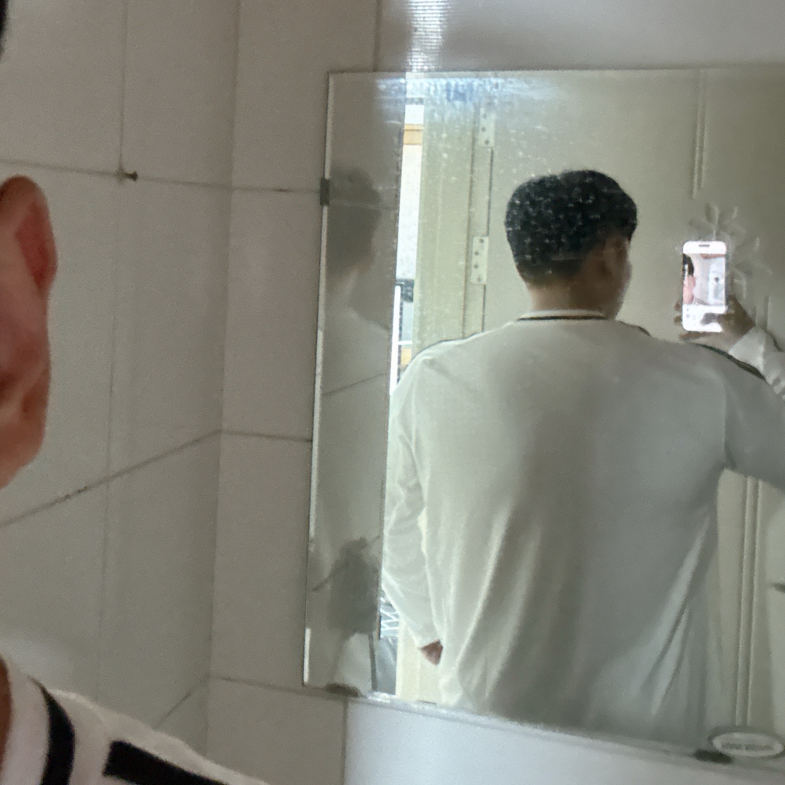 Adidas Real Madrid 2024/25 Home Long Sleeve Jersey White - KR Sizing (Non Marking Ver.), [예약 배송] NOS7 x Monamhee SON.hee Cream 착용 스타일 - 4